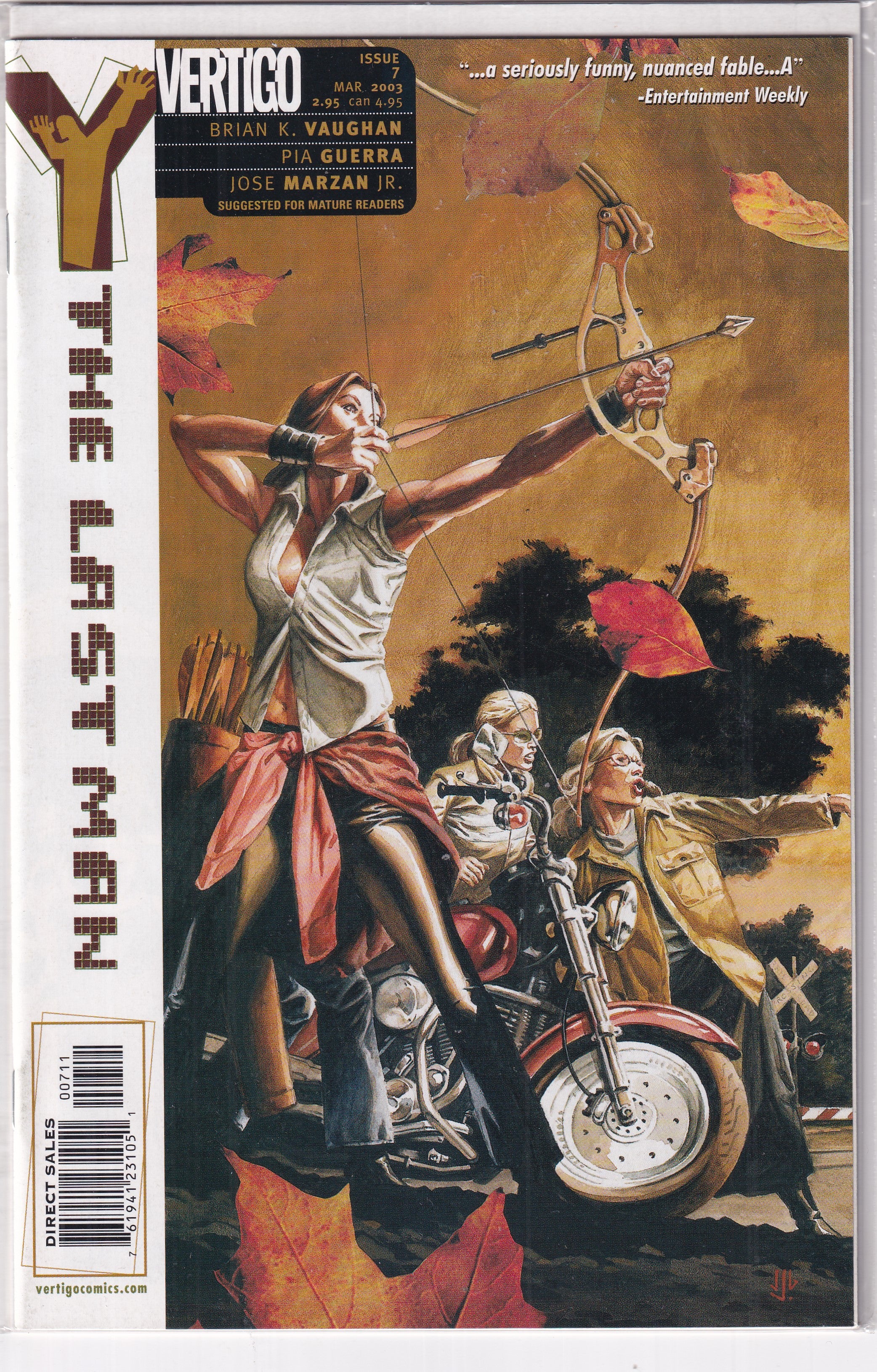 Y LAST MAN #7 - Slab City Comics 
