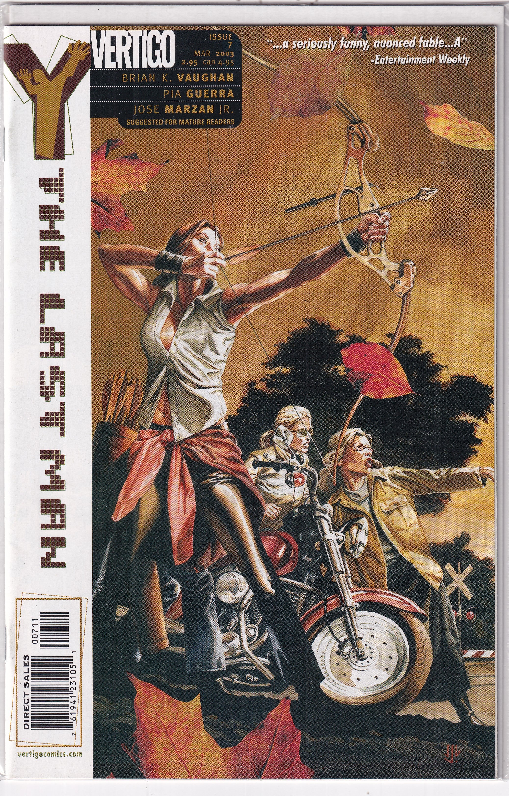 Y LAST MAN #7 - Slab City Comics 