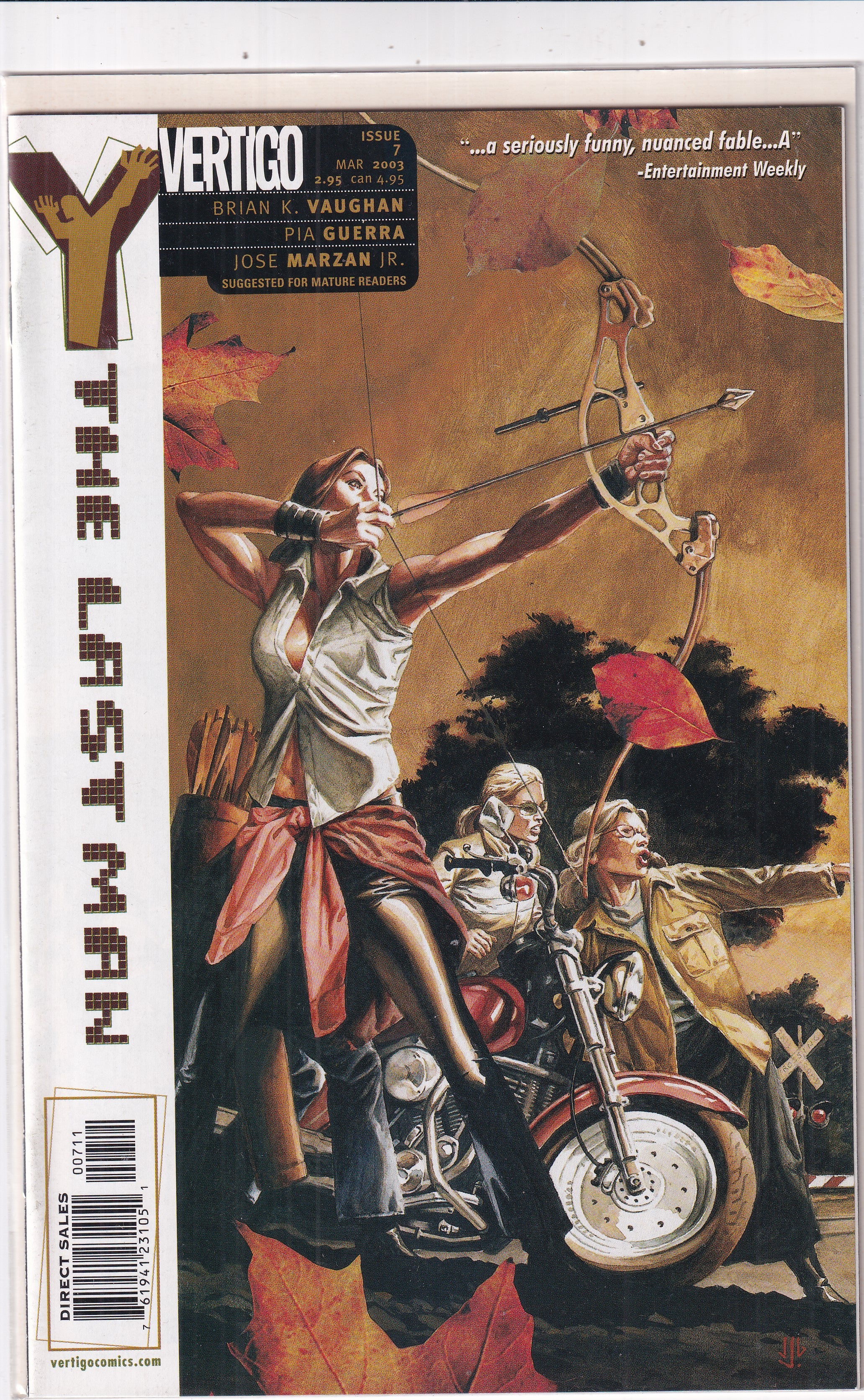 Y THE LAST MAN #7 - Slab City Comics 