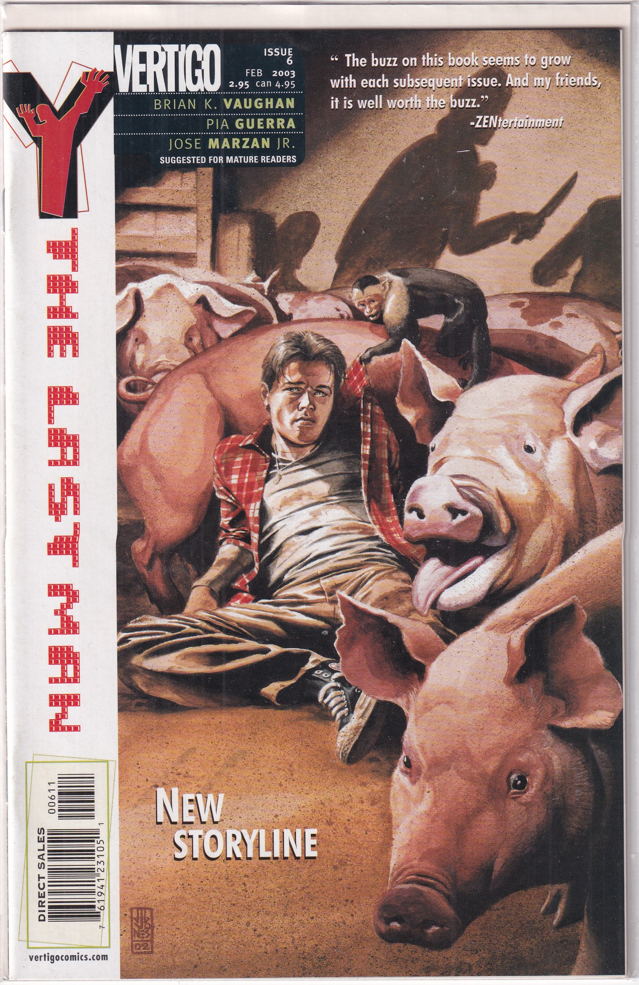 Y THE LAST MAN #6 - Slab City Comics 