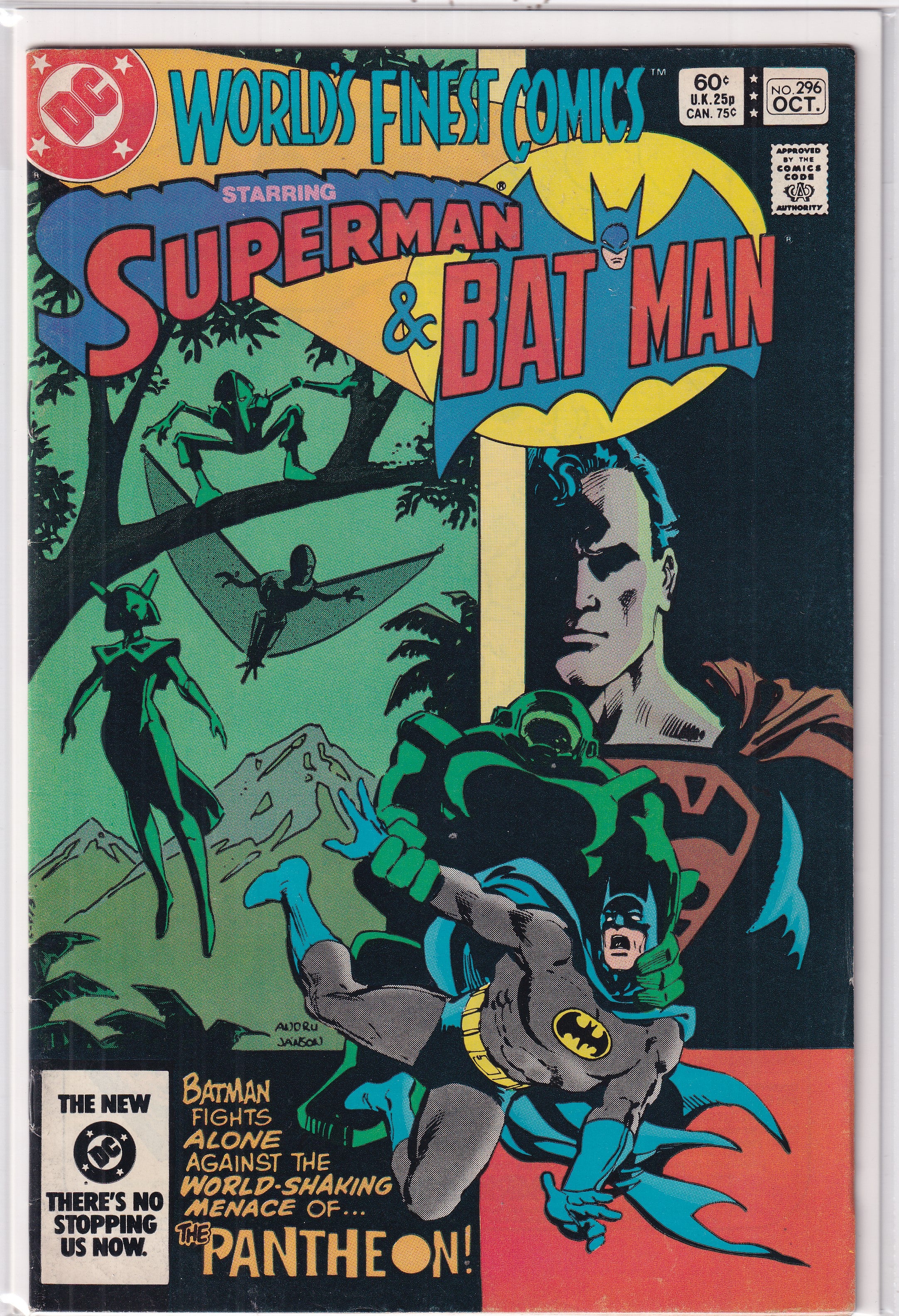 WORLD'S FINEST COMICS SUPERMAN & BATMAN #296 - Slab City Comics 