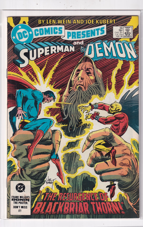 SUPERMAN AND THE DEMON #66 - Slab City Comics 