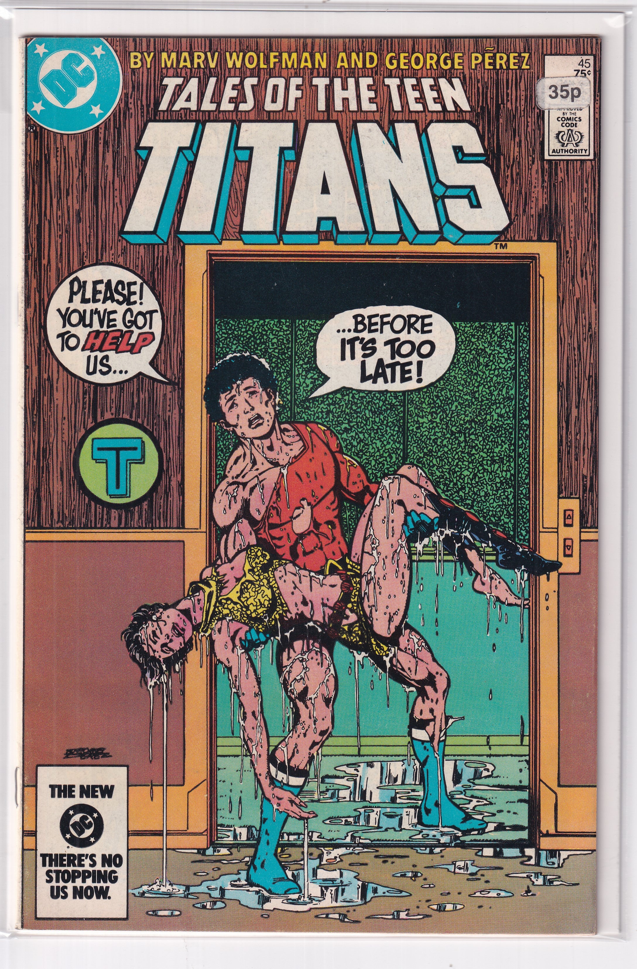 TALES OF THE TEEN TITANS #45 - Slab City Comics 