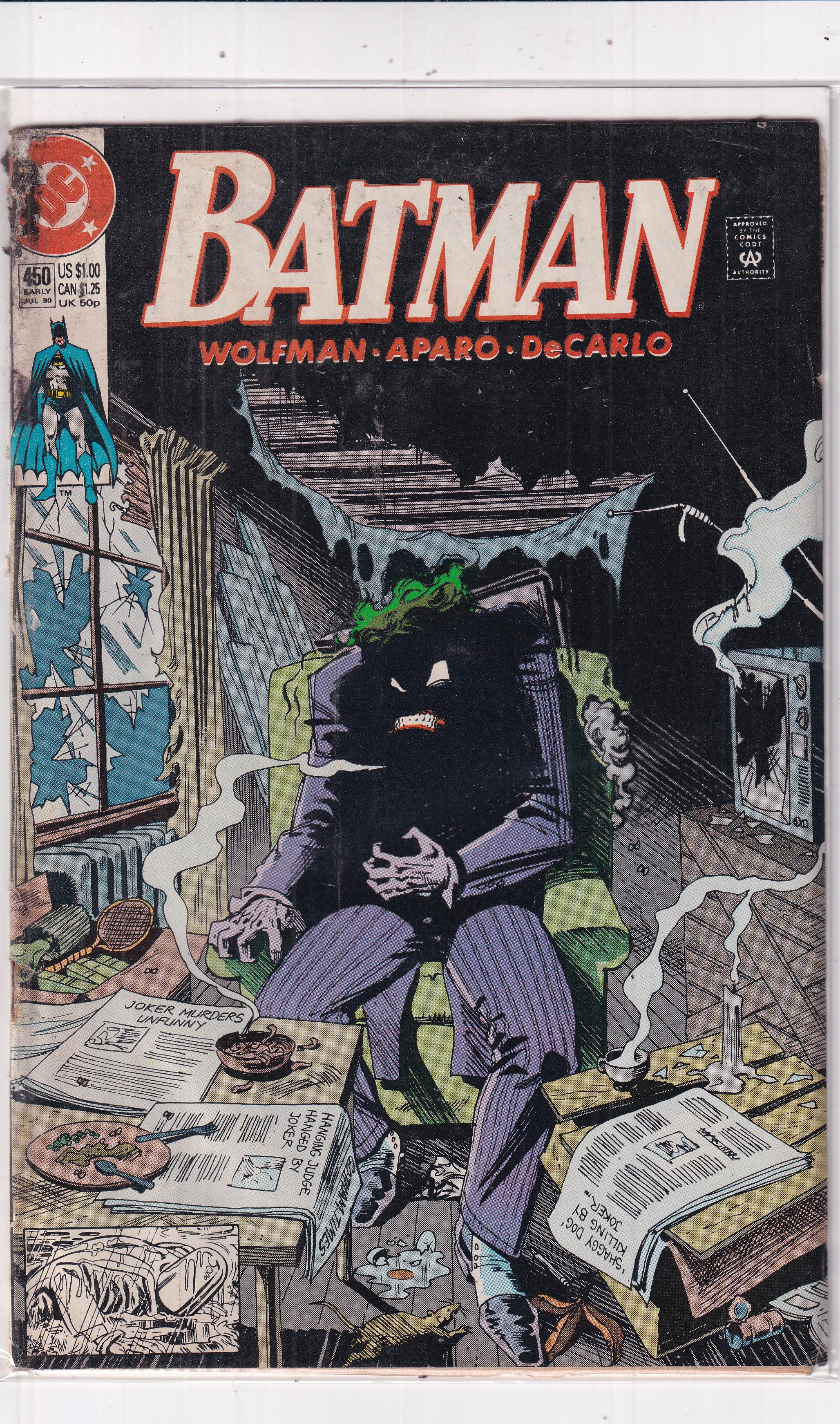 BATMAN #450 - Slab City Comics 