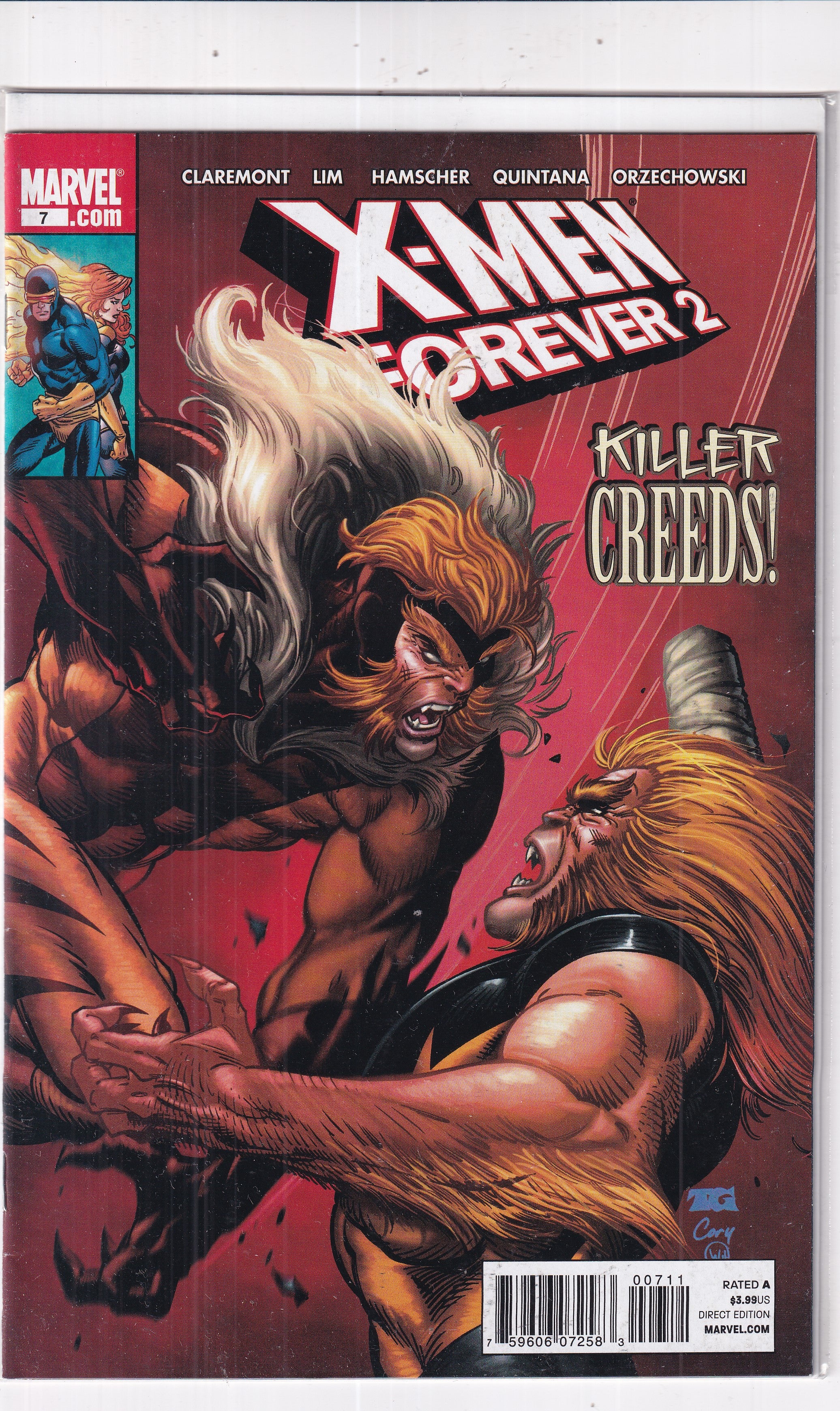 X-MEN FOREVER #7 - Slab City Comics 