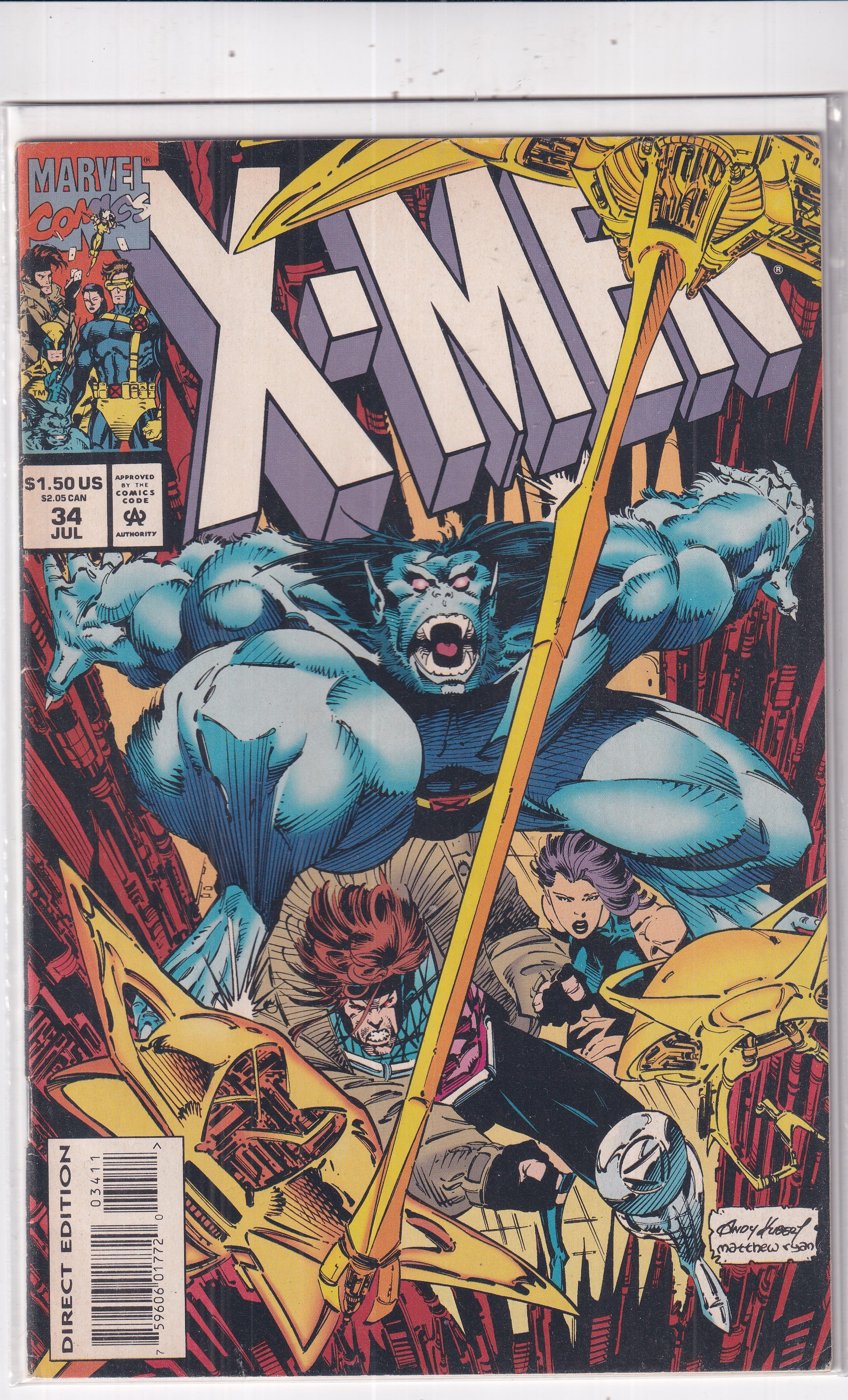 X-MEN #34 - Slab City Comics 