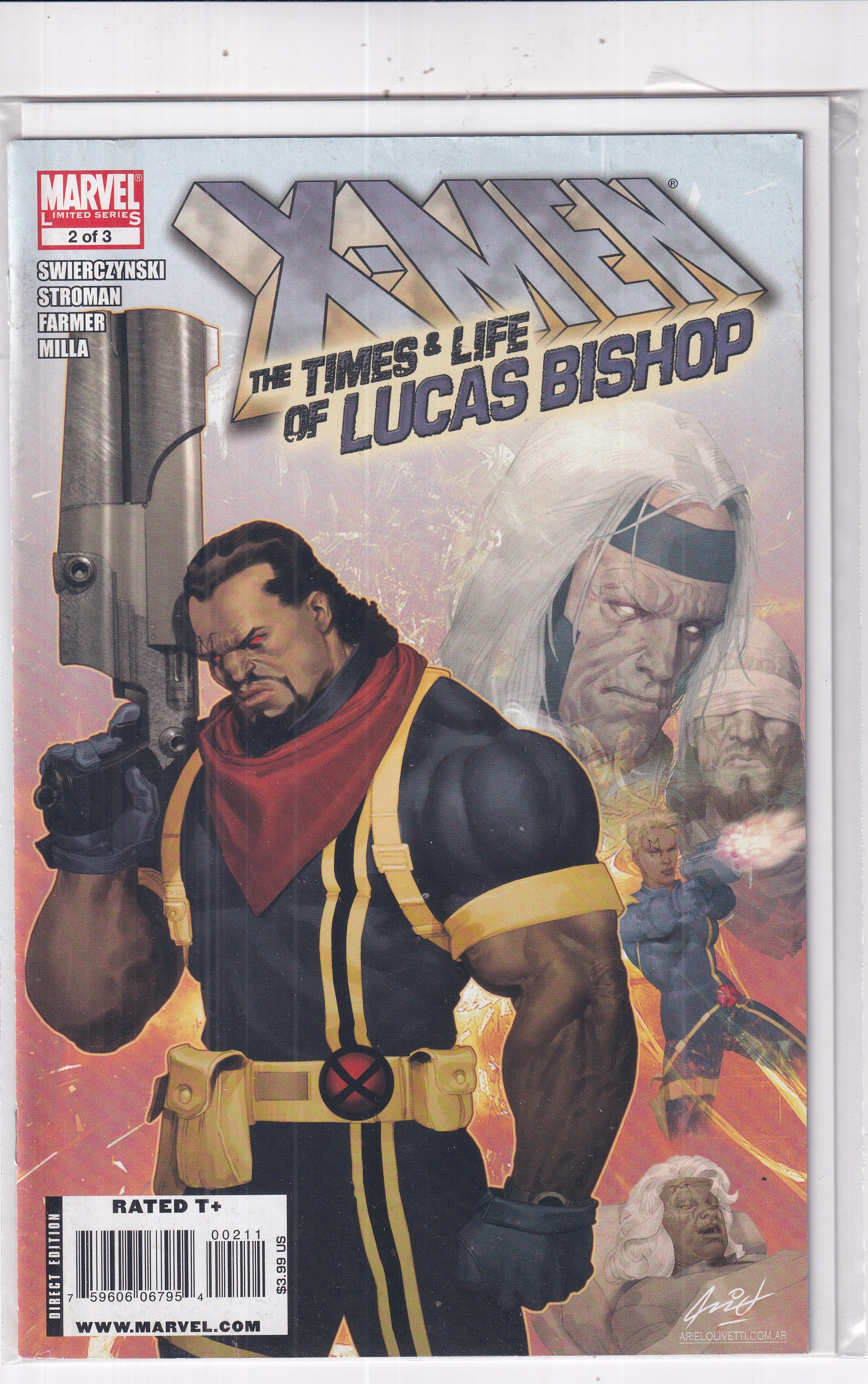 X-MEN TIME & LIFE OF LUCAS BISHOP #2 - Slab City Comics 