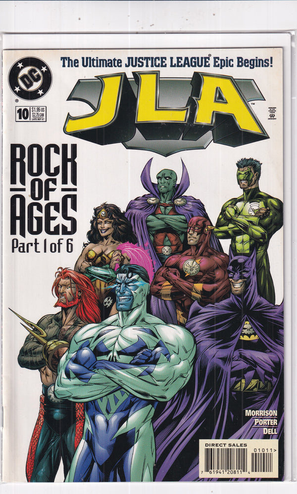 JLA #10 - Slab City Comics 
