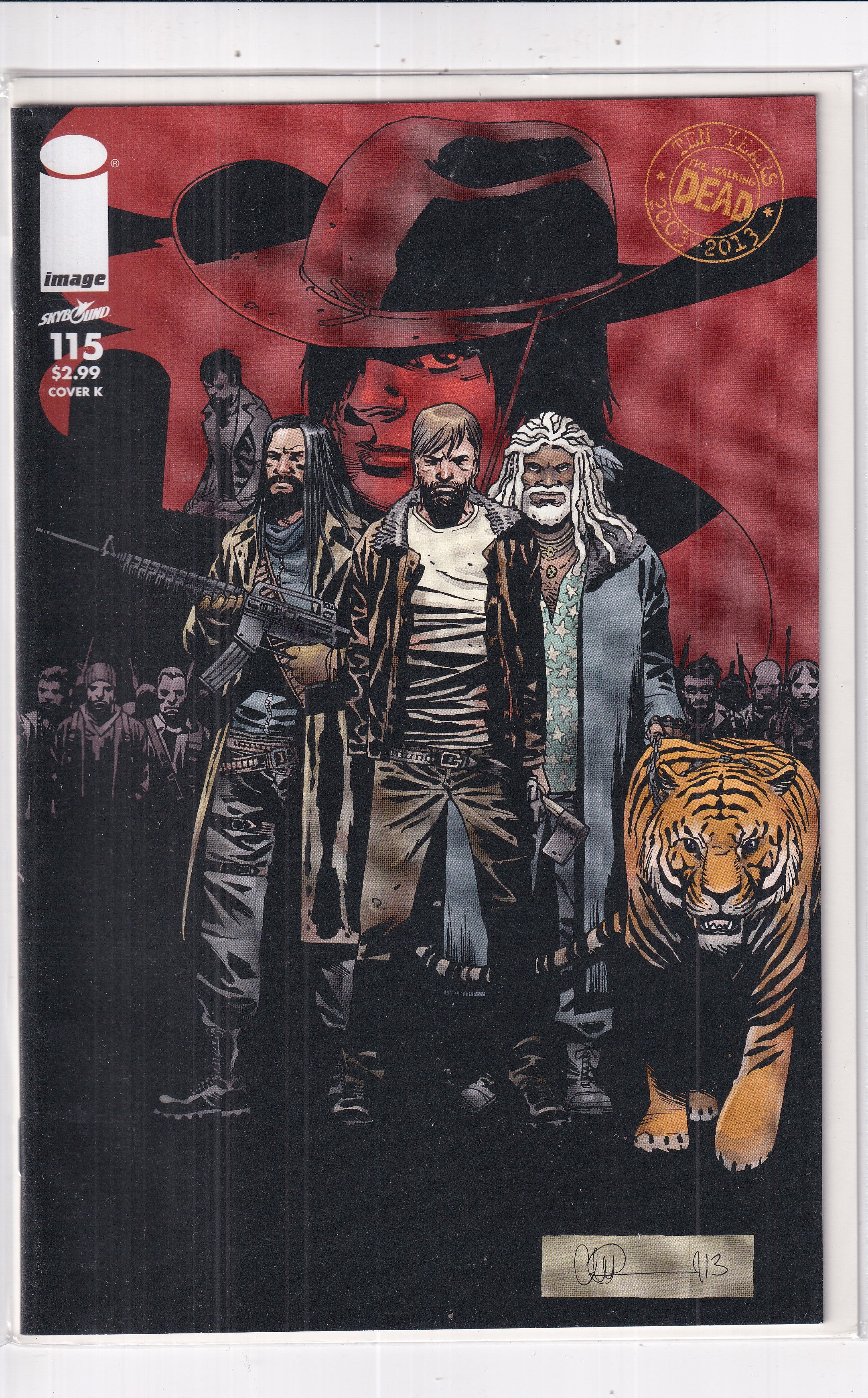 WALKING DEAD #115 VARIANT - Slab City Comics 