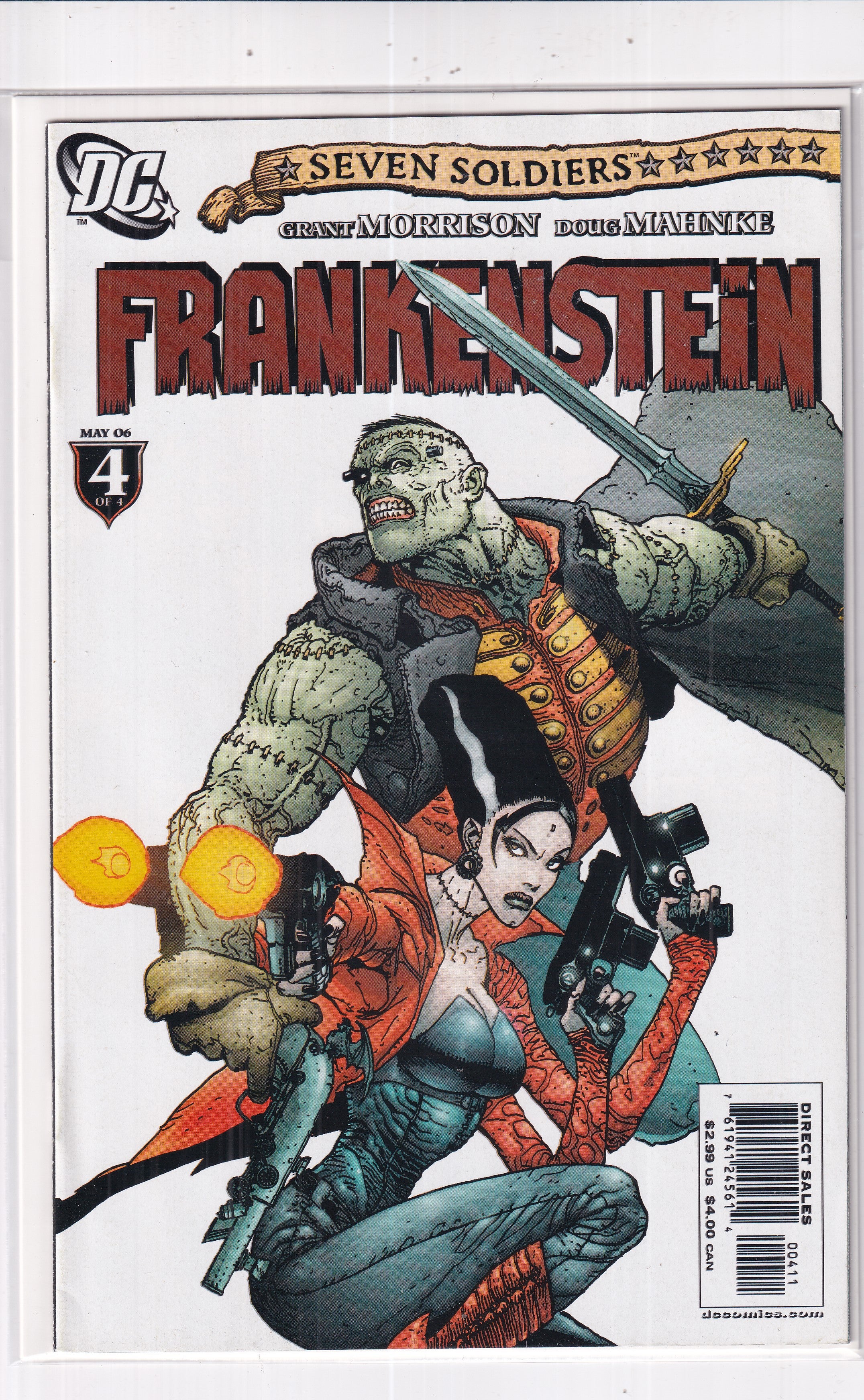 FRANKENSTEIN #4 - Slab City Comics 