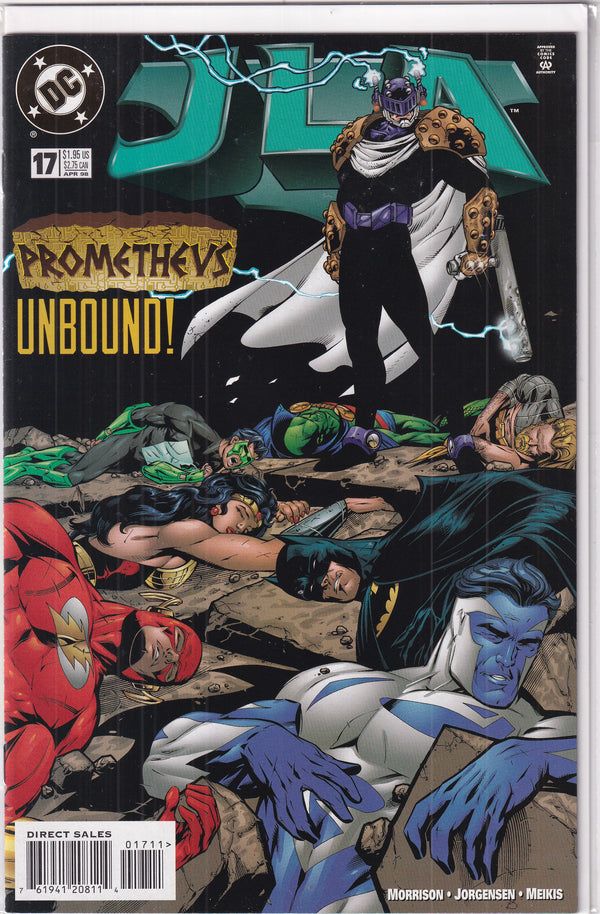 JLA PROMETHEUS UNBOUND #17 - Slab City Comics 