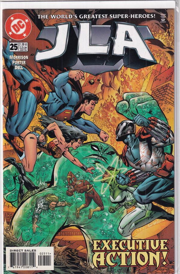 JLA WORLD'S GREATEST SUPER-HEROES #25 - Slab City Comics 