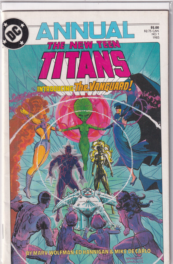 ANNUAL NEW TEEN TITANS #1 - Slab City Comics 