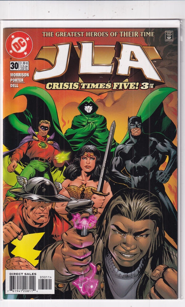JLA CRISIS TIMES FIVE 3 #30 - Slab City Comics 