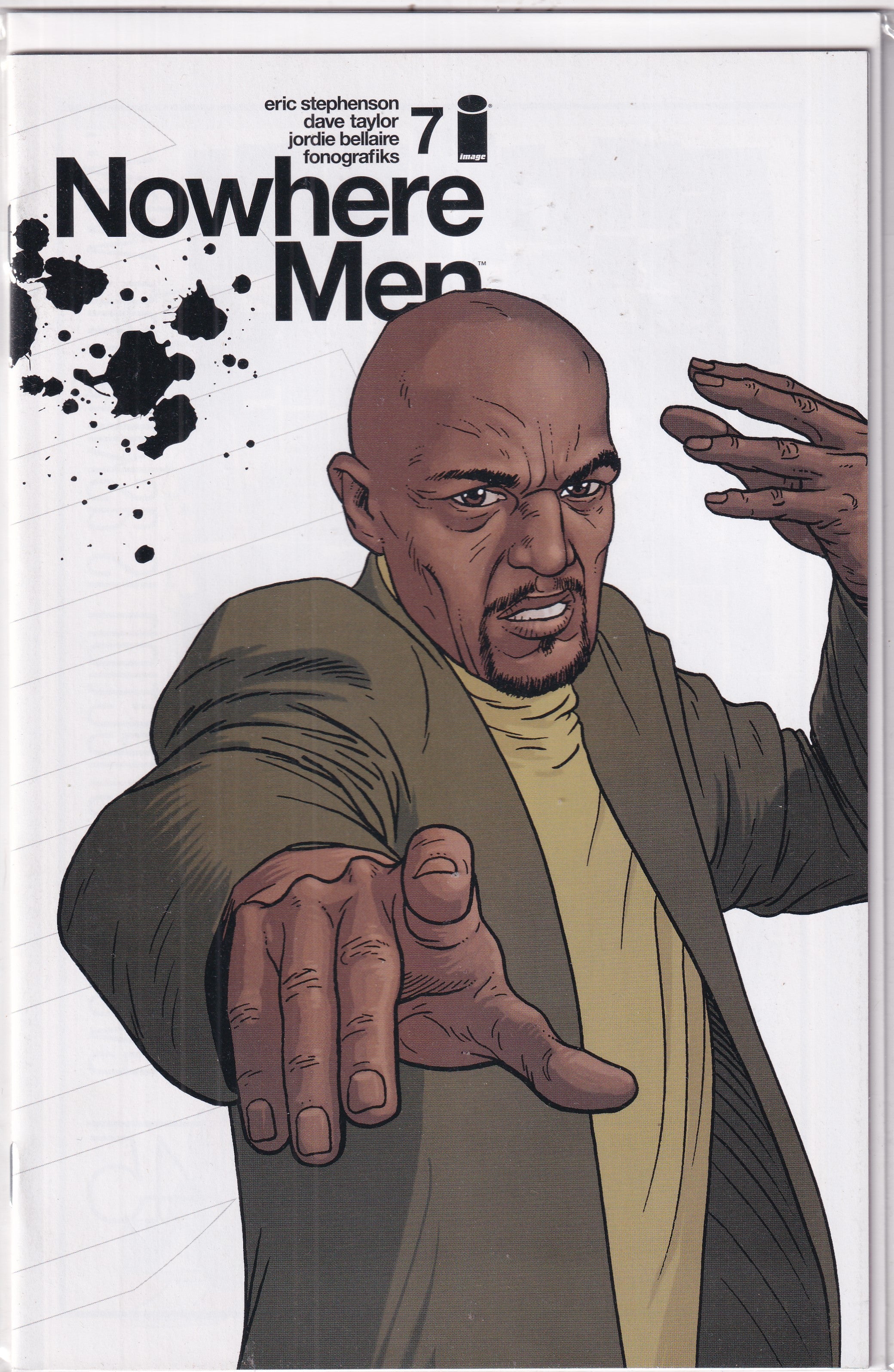NOWHERE MEN #7 - Slab City Comics 