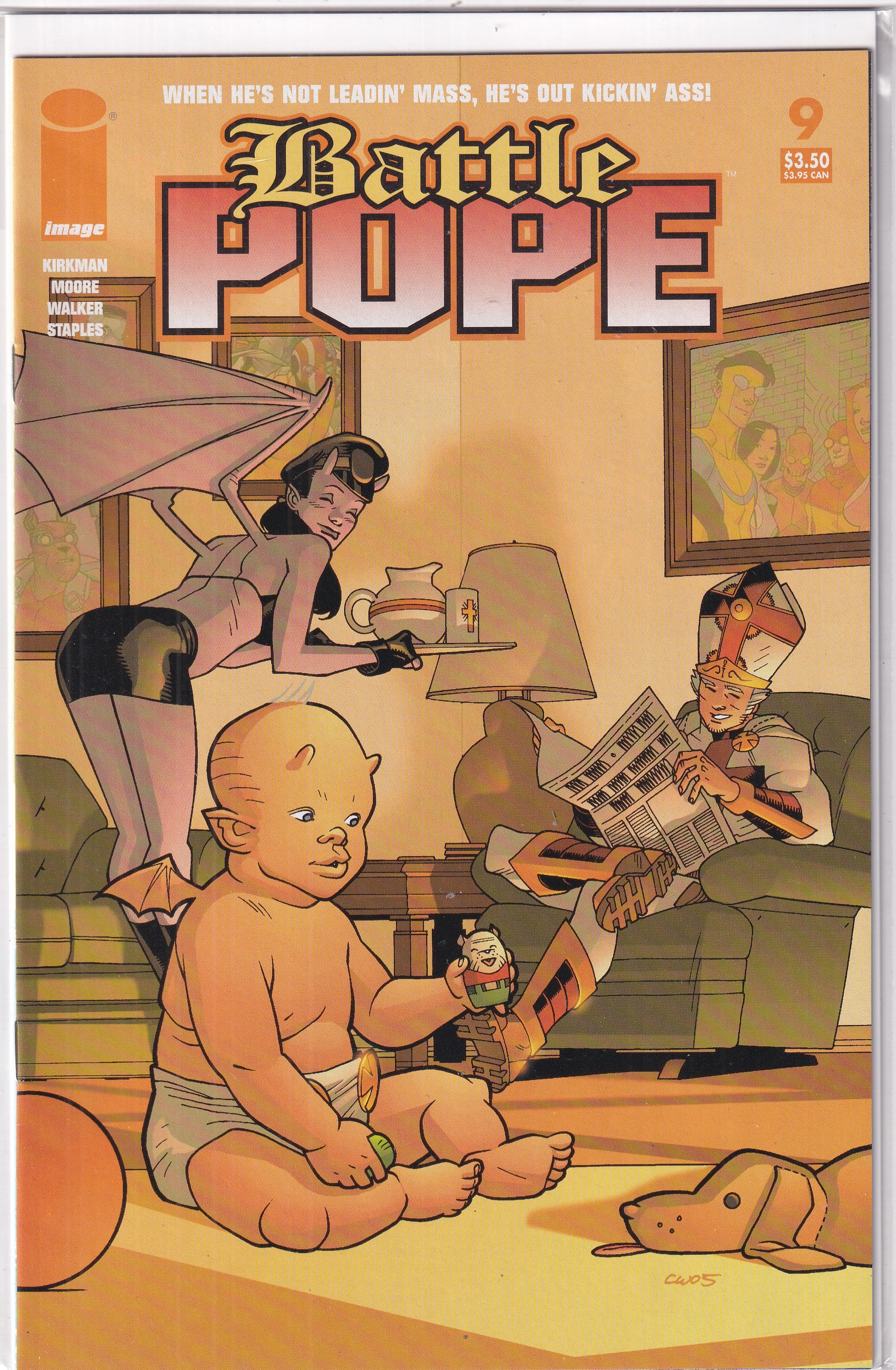 BATTLE POPE #9 - Slab City Comics 