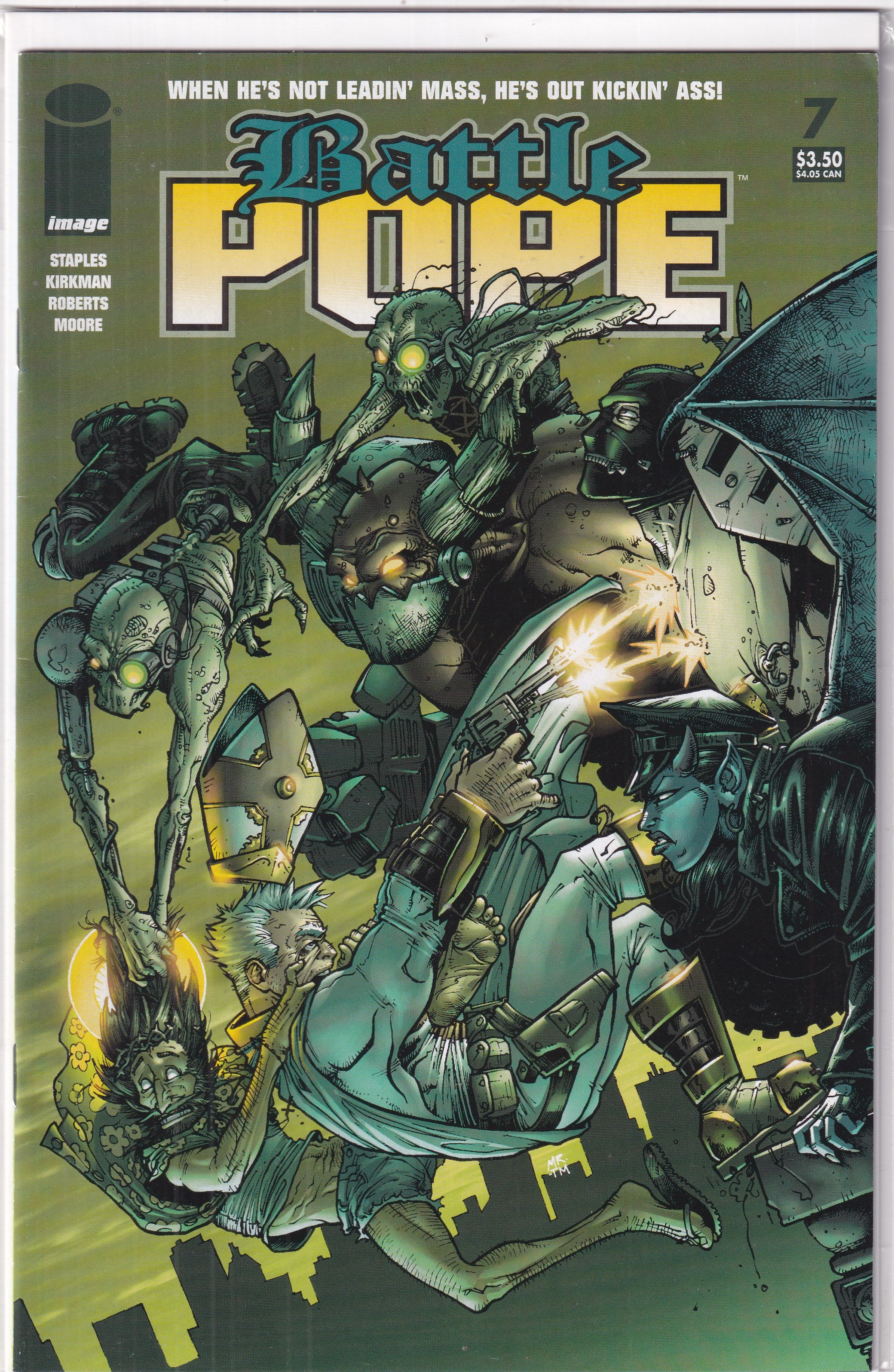 BATTLE POPE #7 - Slab City Comics 