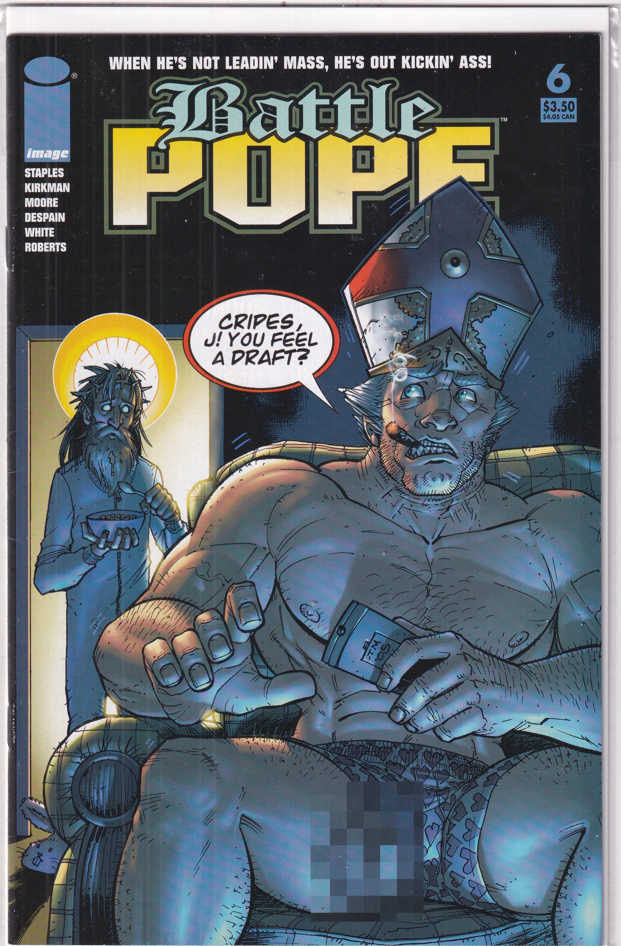 BATTLE POPE #6 - Slab City Comics 