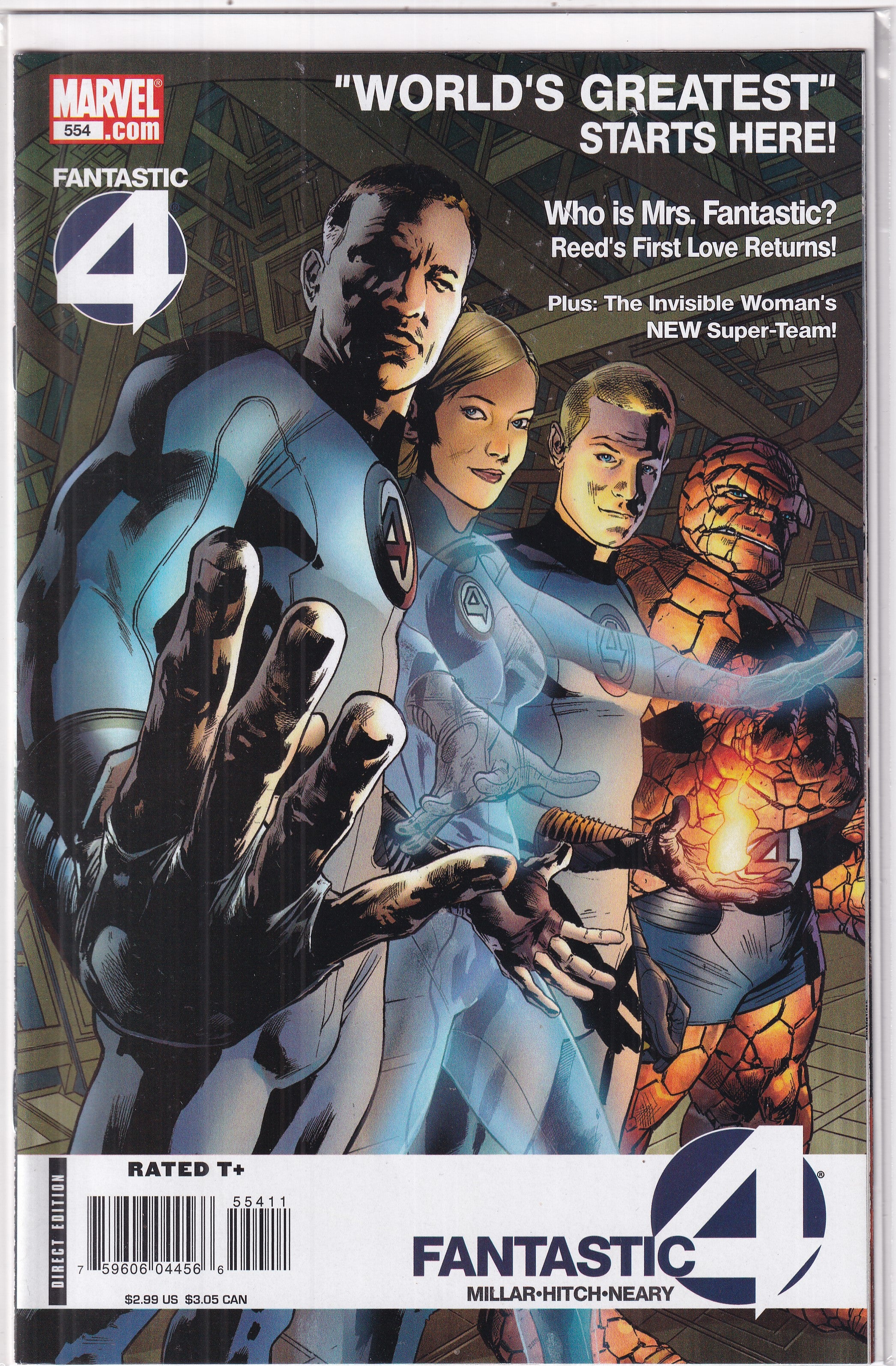 FANTASTIC FOUR #554 - Slab City Comics 