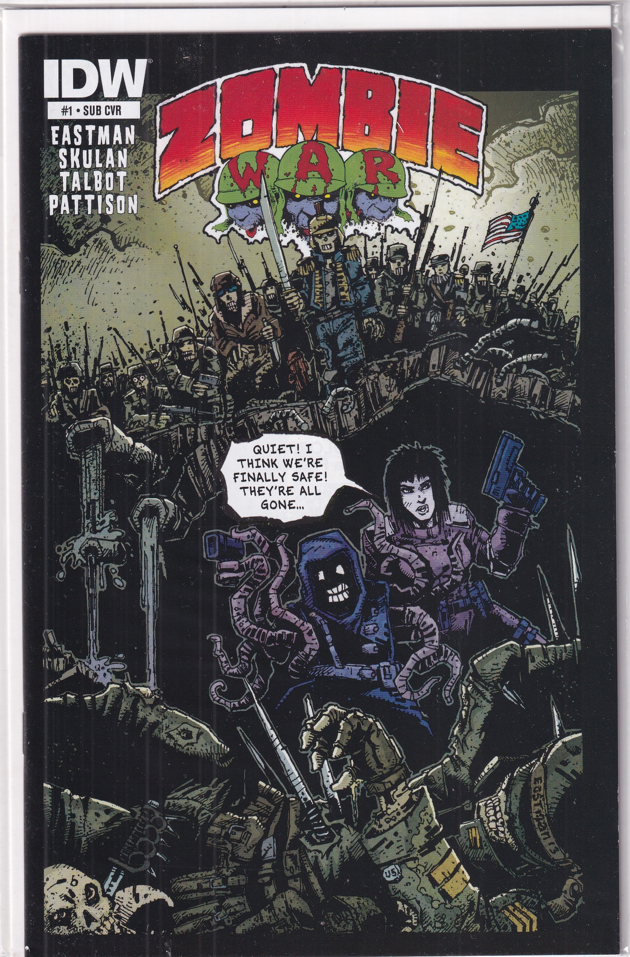 ZOMBIE WAR #1 - Slab City Comics 