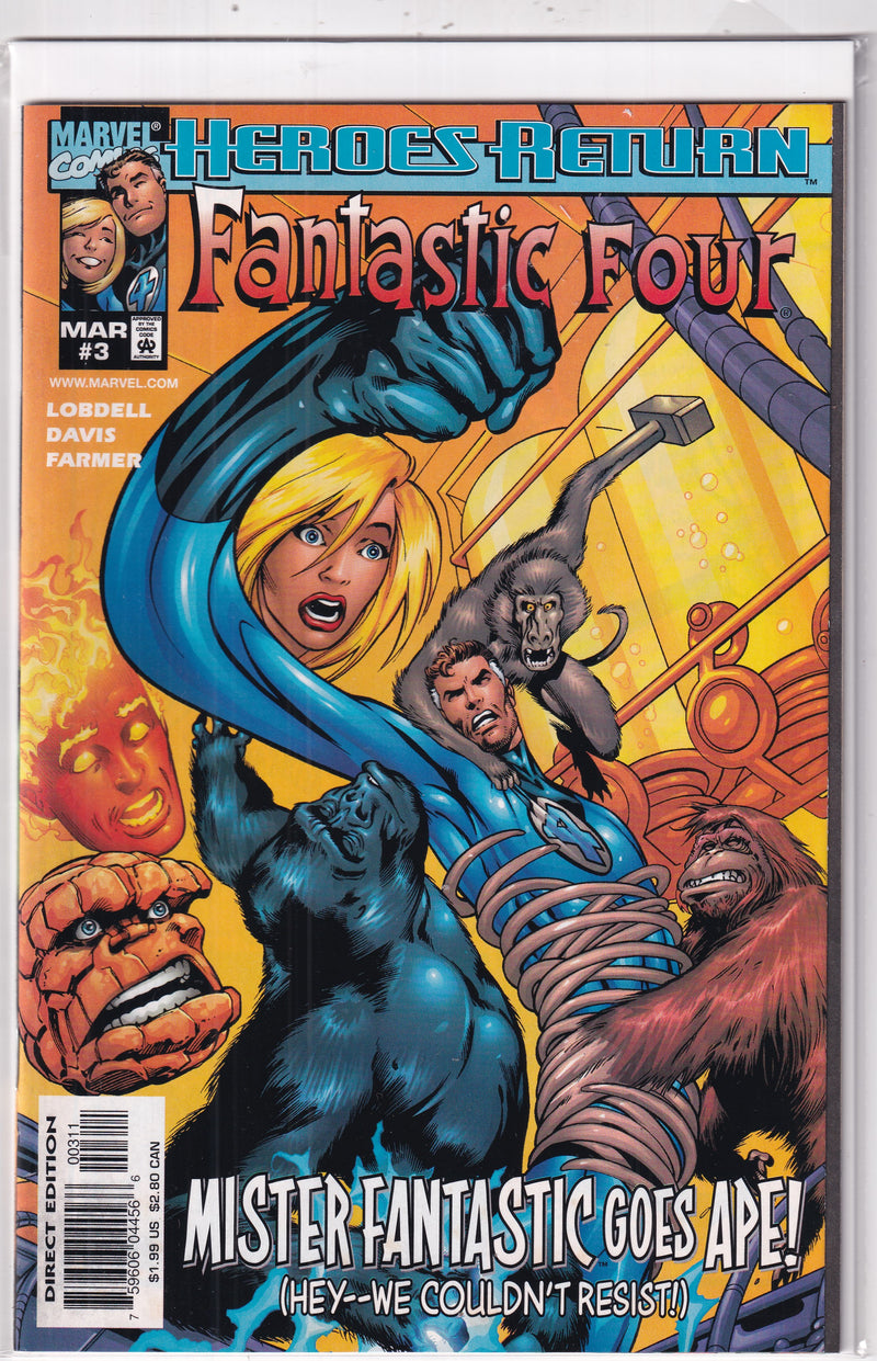HEROES RETURN FANTASTIC FOUR