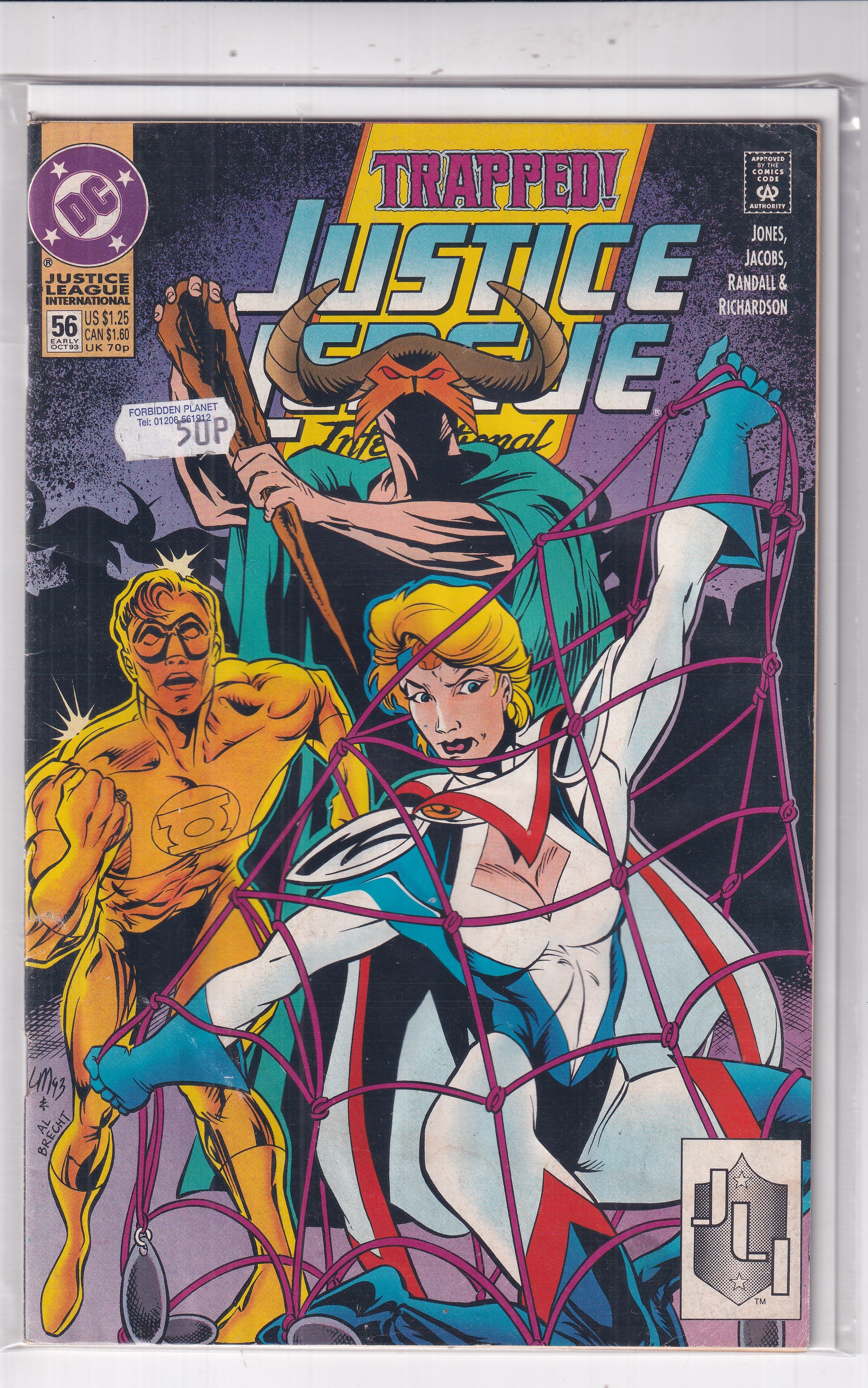 JUSTICE LEAGUE INTERNATIONAL #56 - Slab City Comics 