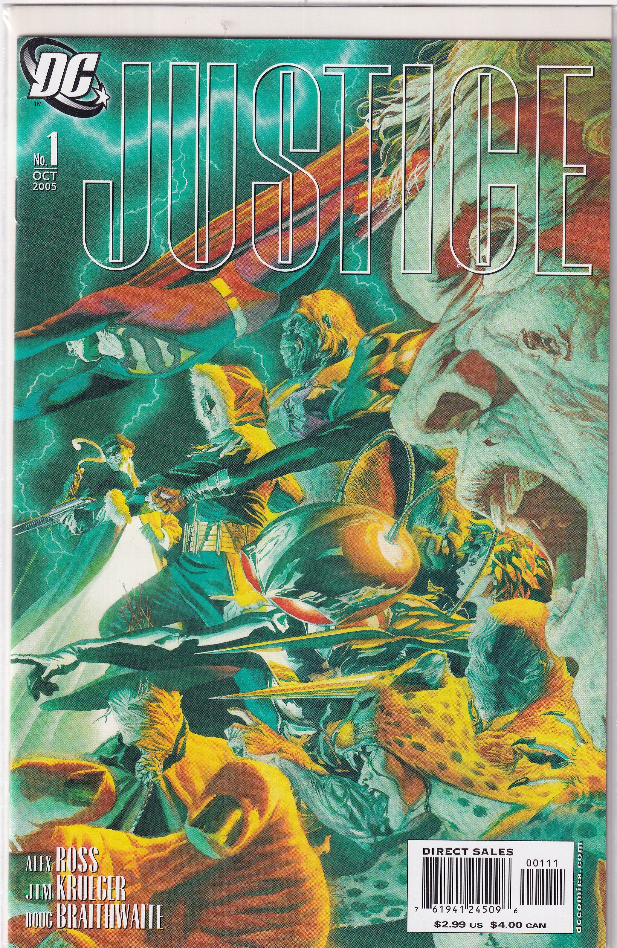 JUSTICE #1 - Slab City Comics 