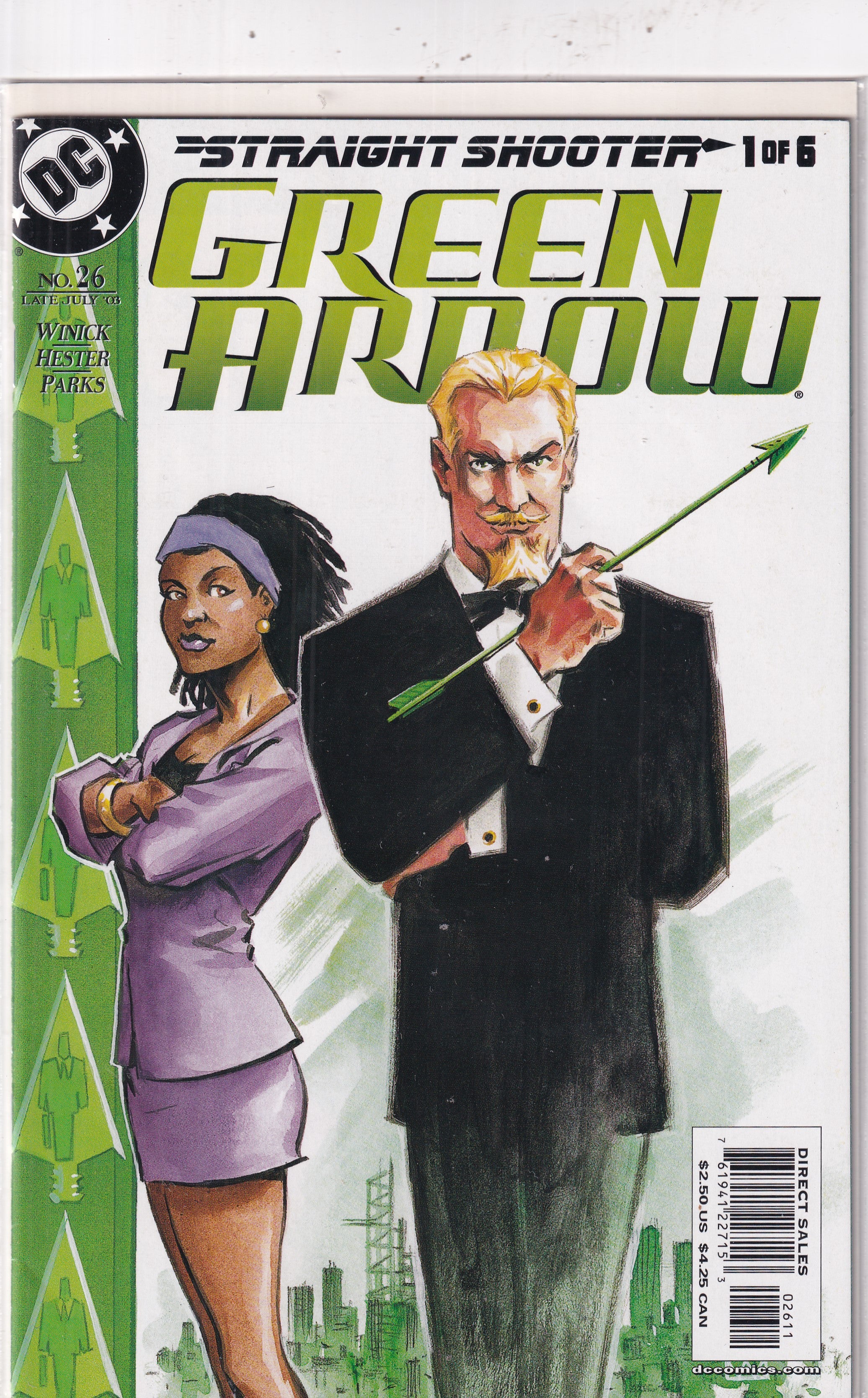 STRAIGHT SHOOTER GREEN ARROW #26 - Slab City Comics 