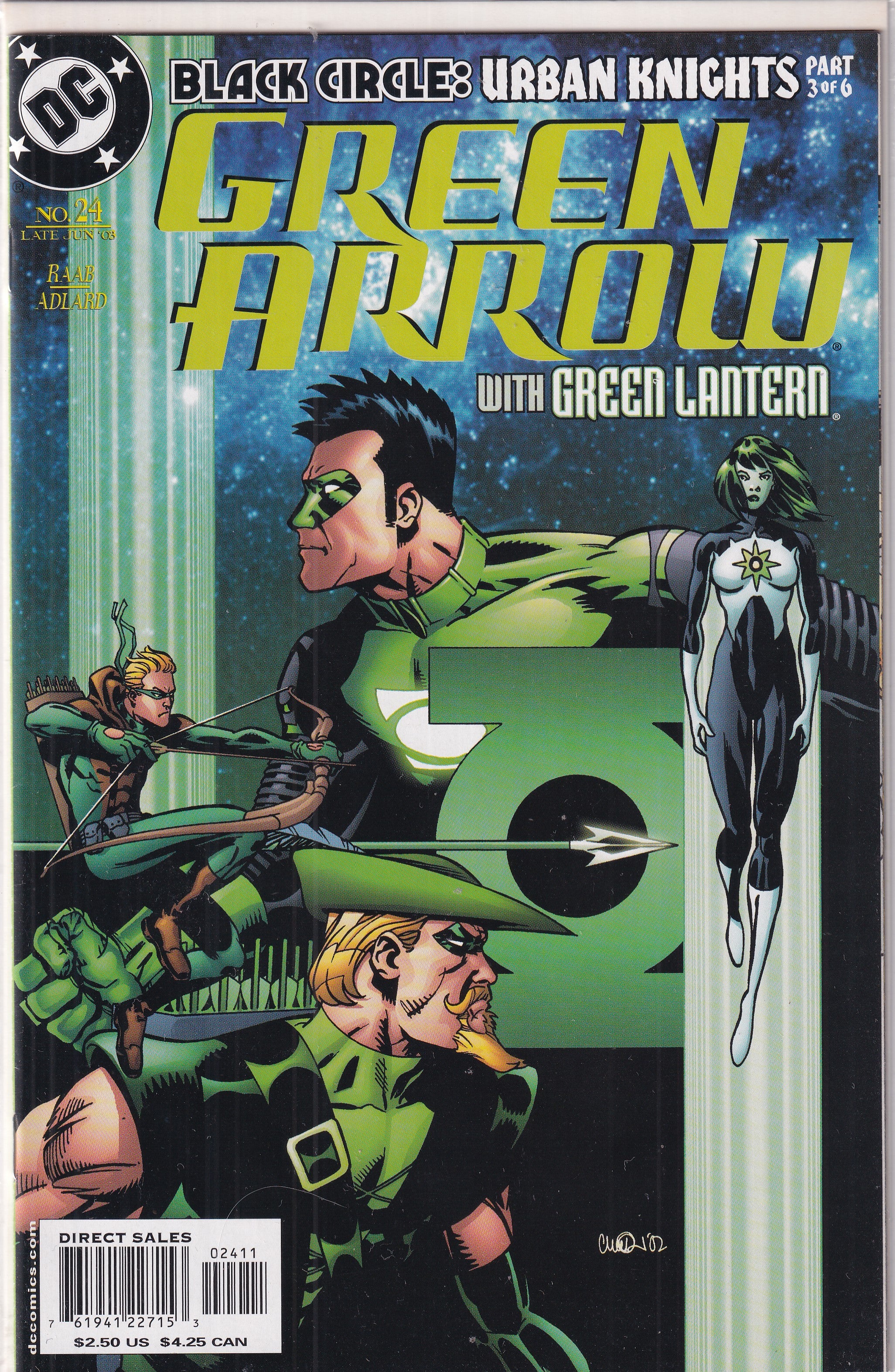 GREEN ARROW WITH GREEN LANTERN #24 - Slab City Comics 
