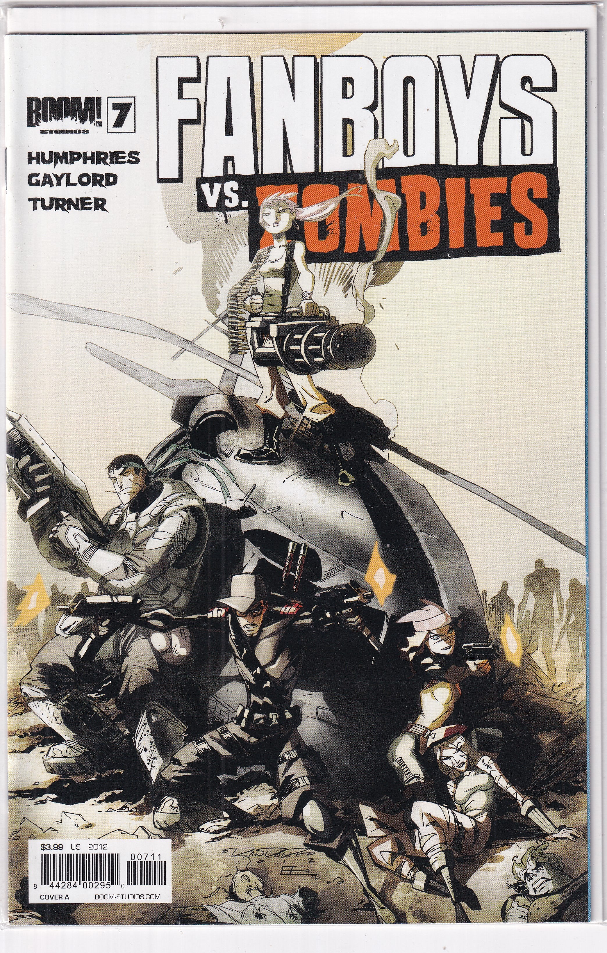 FANBOYS VS. ZOMBIES #7 - Slab City Comics 