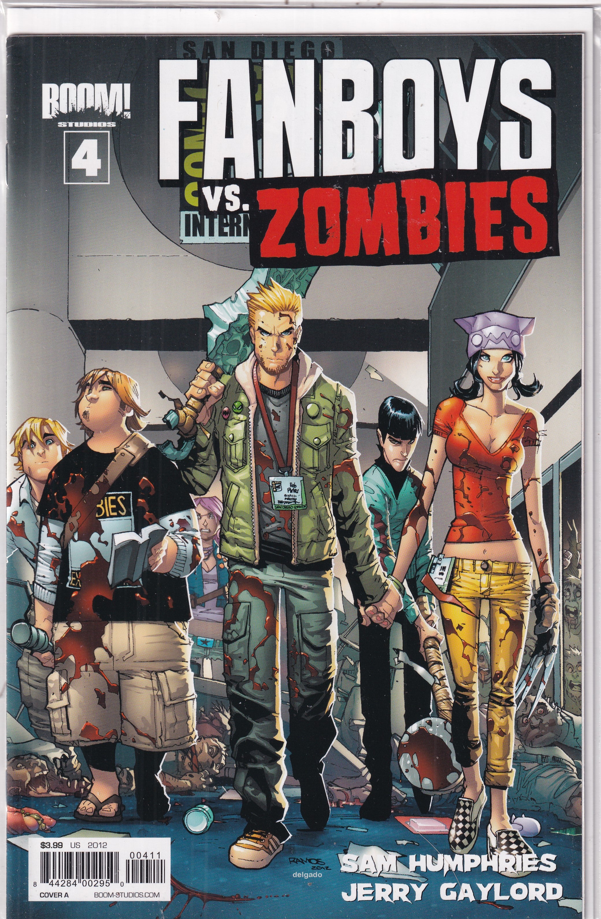 FANBOYS VS. ZOMBIES #4 - Slab City Comics 