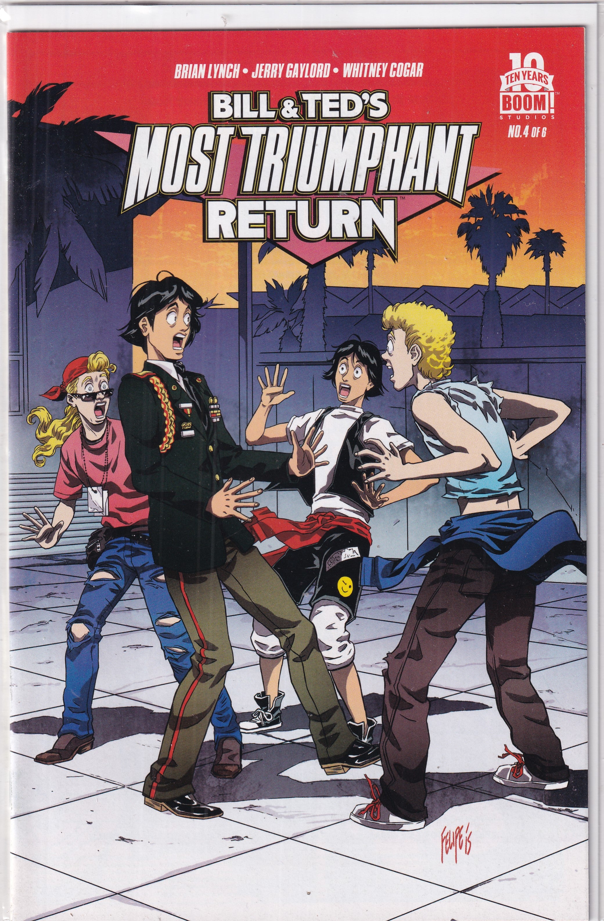 BILL & TED'S TRIUMPHANT RETURN #4 - Slab City Comics 