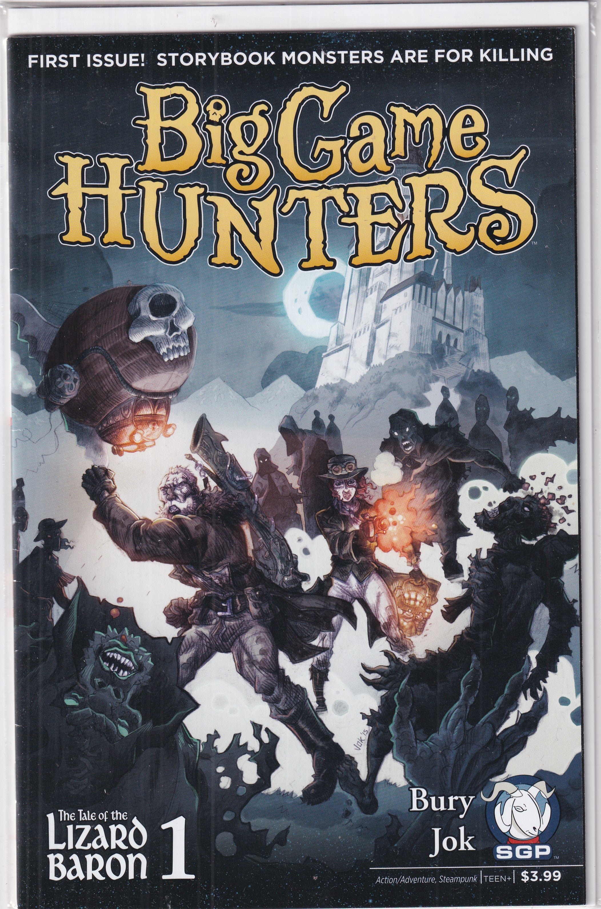 BIG GAME HUNTERS #1 - Slab City Comics 