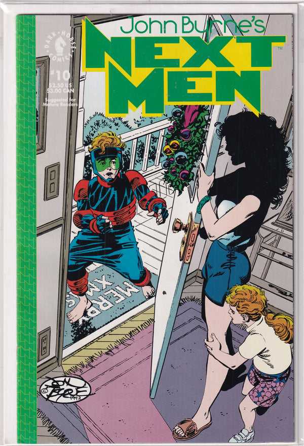 JOHN BYNE'S NEXT MEN #10 - Slab City Comics 