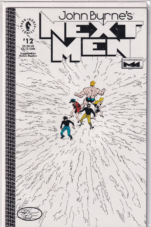 JOHN BYNE'S NEXT MEN #12 - Slab City Comics 