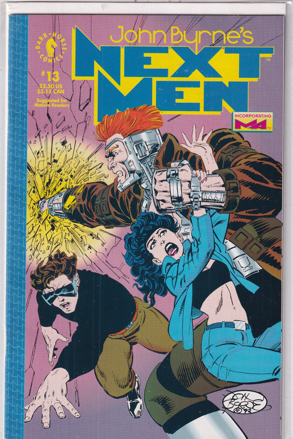 JOHN BYNE'S NEXT MEN #13 - Slab City Comics 