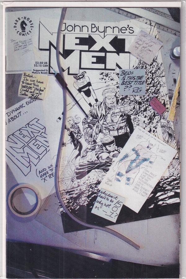 JOHN BYNE'S NEXT MEN #15 - Slab City Comics 