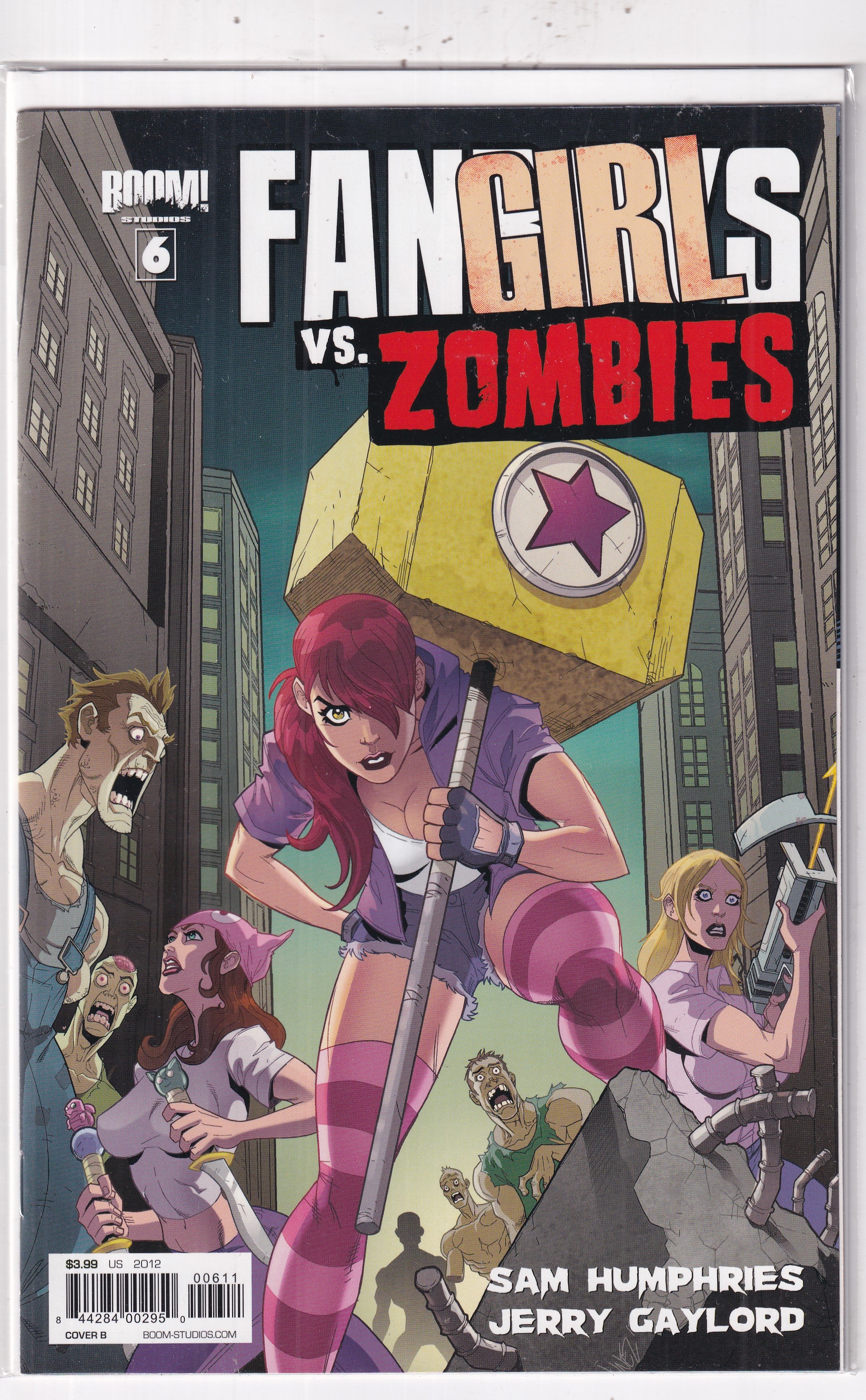 FANGIRLS VS. ZOMBIES #6 - Slab City Comics 