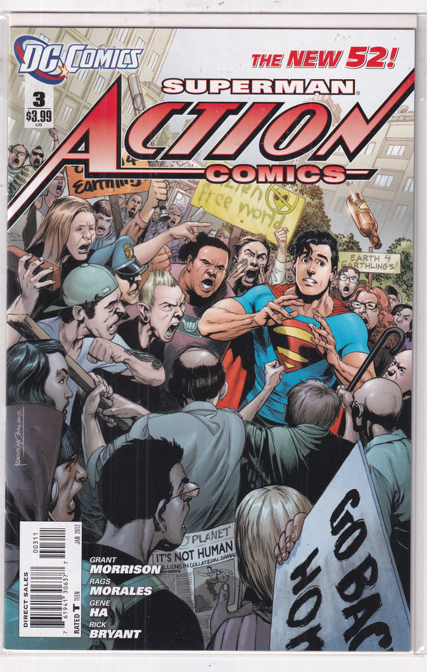 SUPERMAN ACTION COMICS #3 - Slab City Comics 