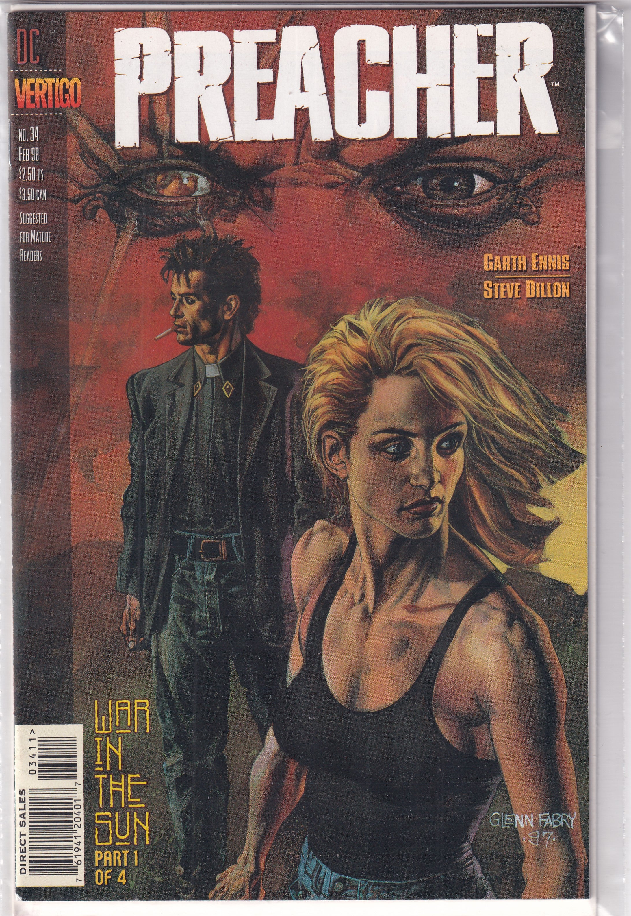 PREACHER #34 - Slab City Comics 