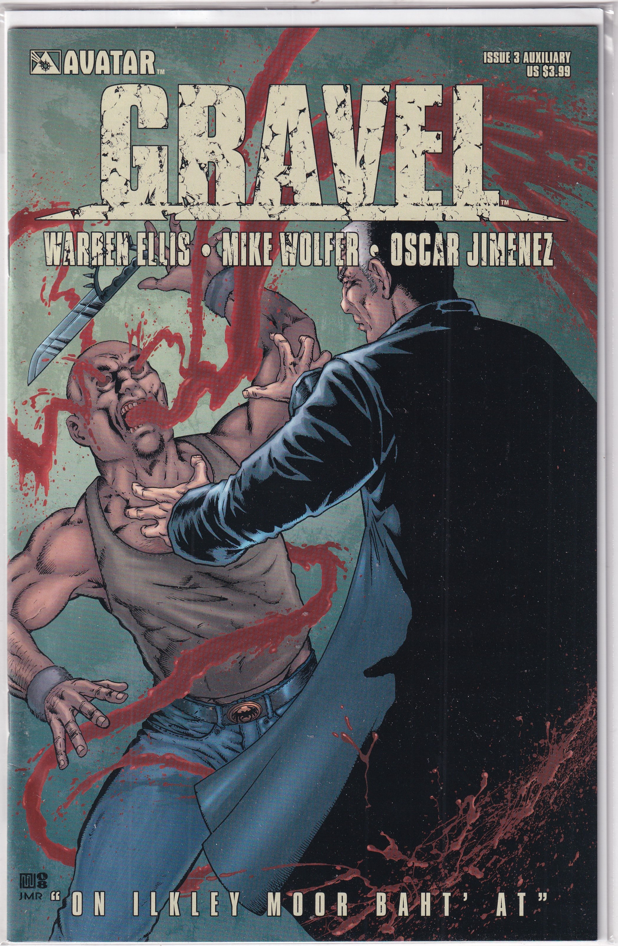 GRAVEL #3 AUXILIARY - Slab City Comics 