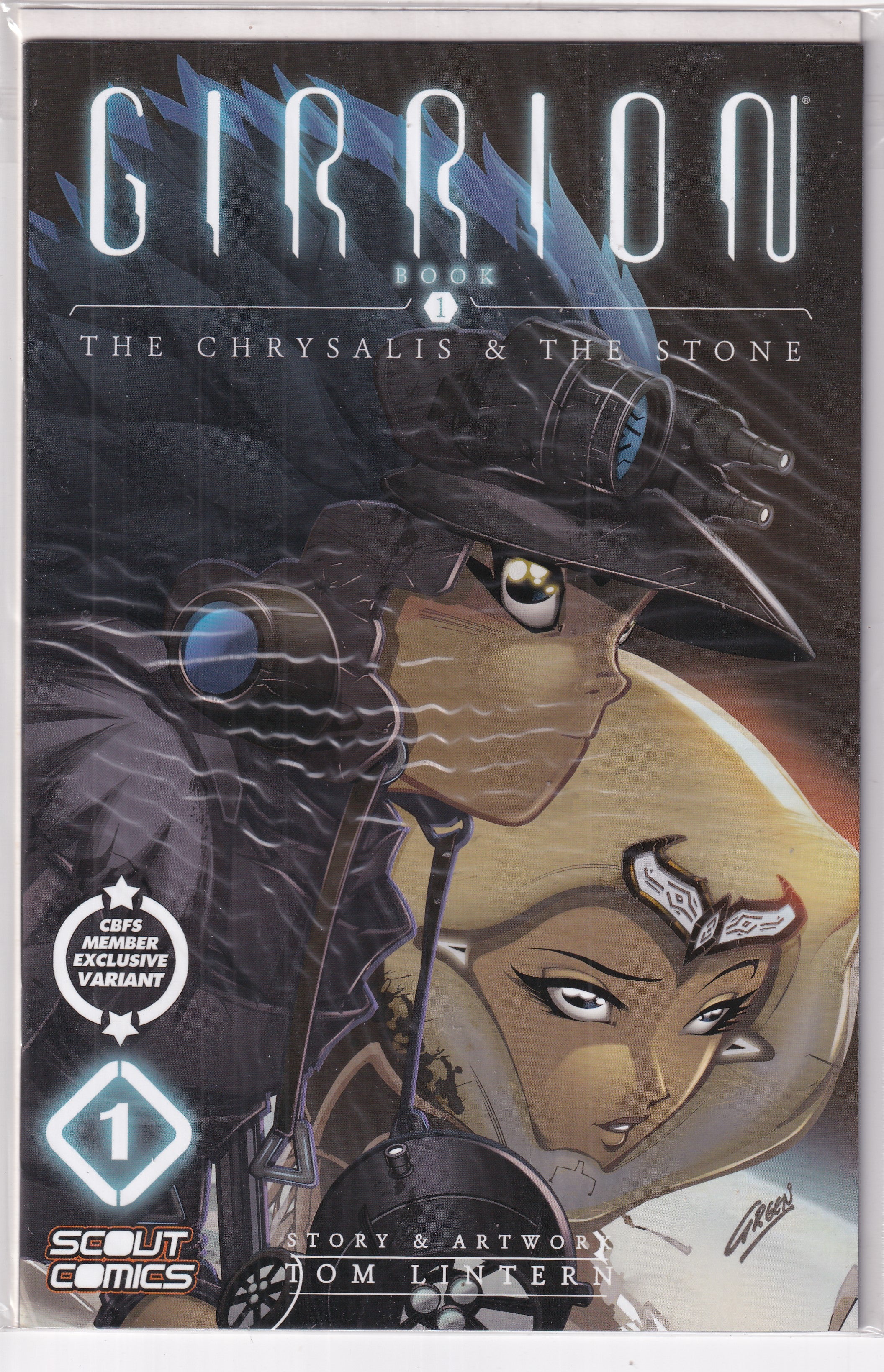 GIRRION CHRYSALIS & THE STONE #1 - Slab City Comics 