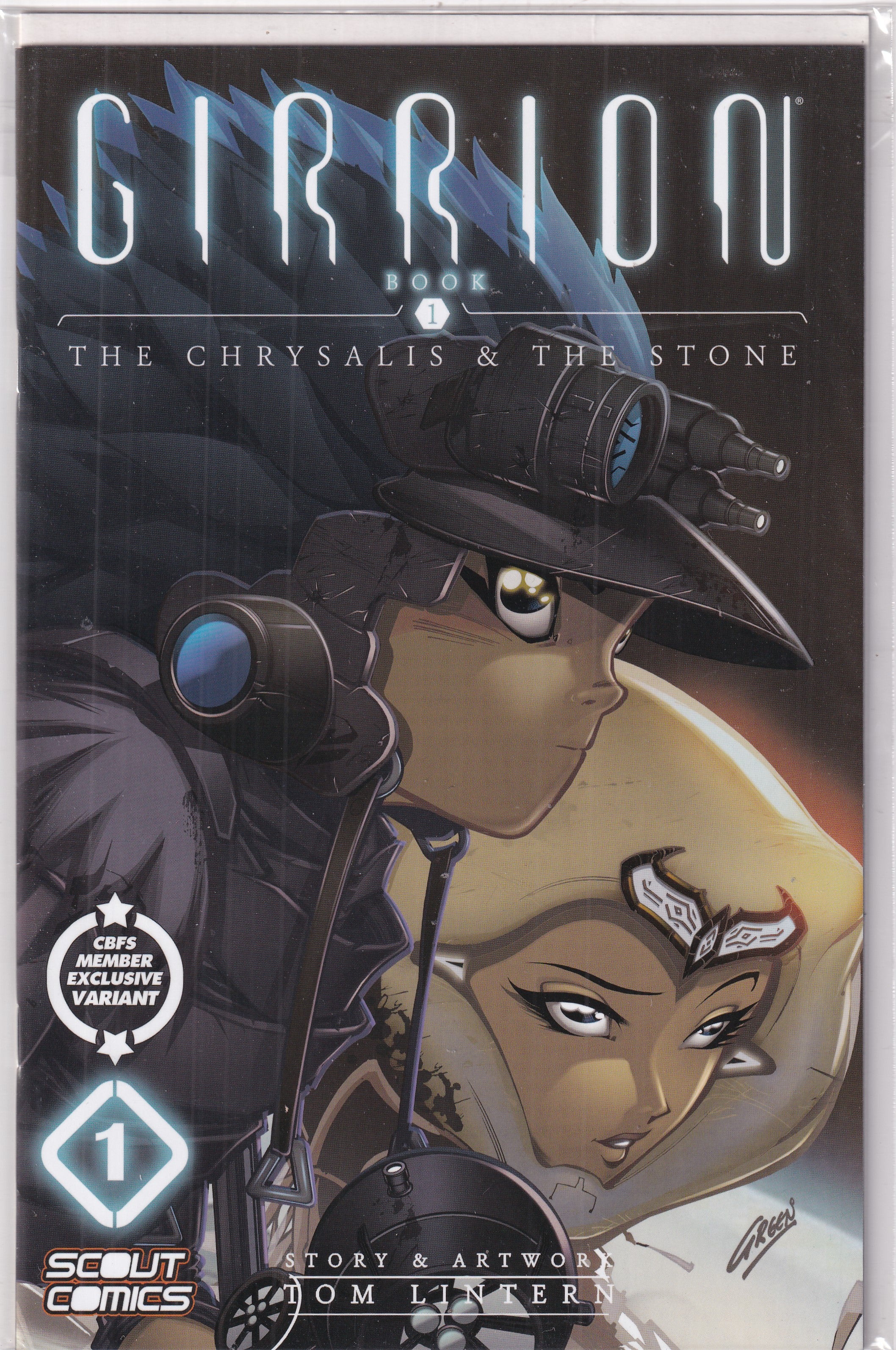 GIRRION CHRYSALIS & THE STONE #1 - Slab City Comics 