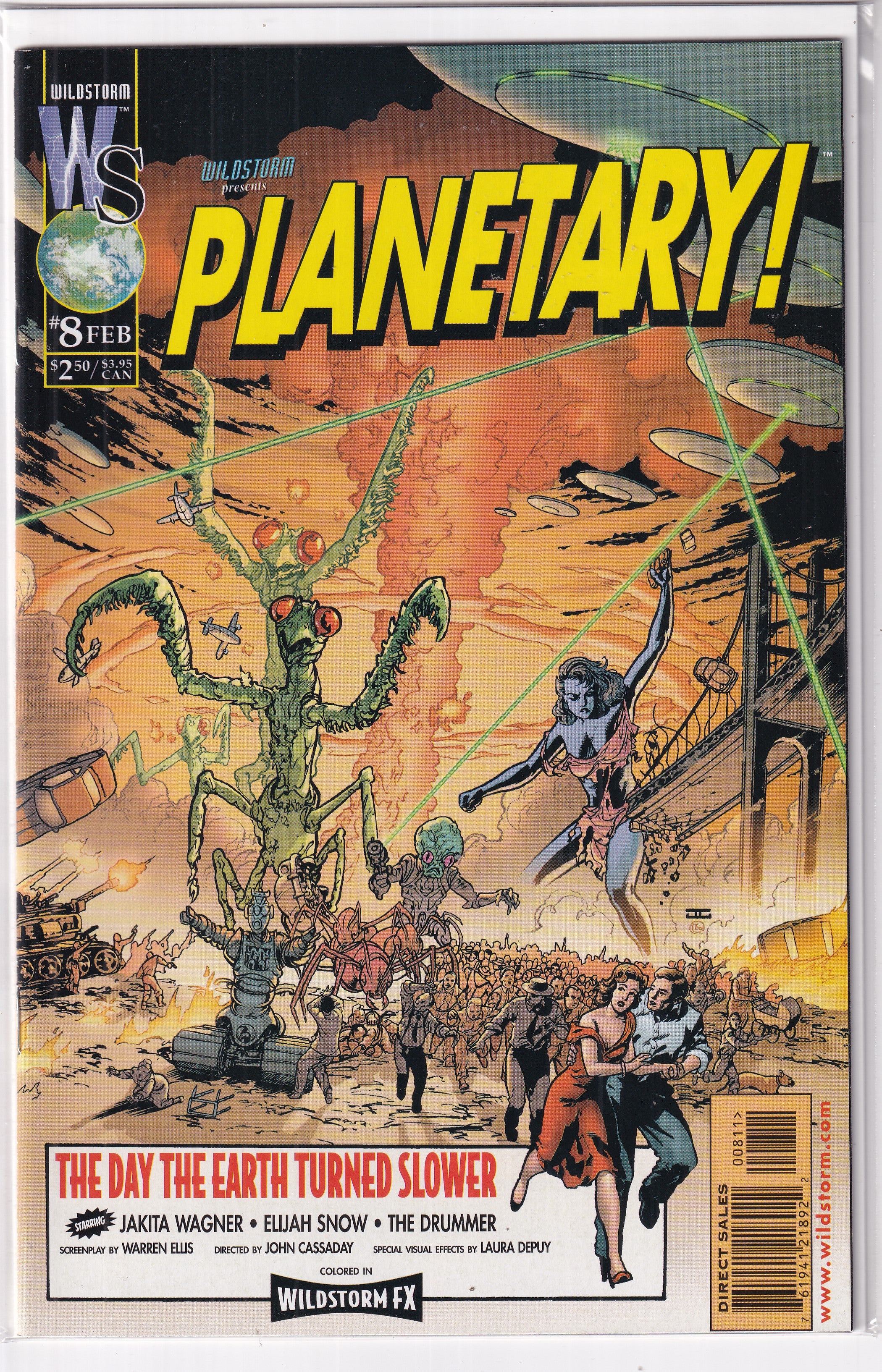 PLANETARY #8 - Slab City Comics 