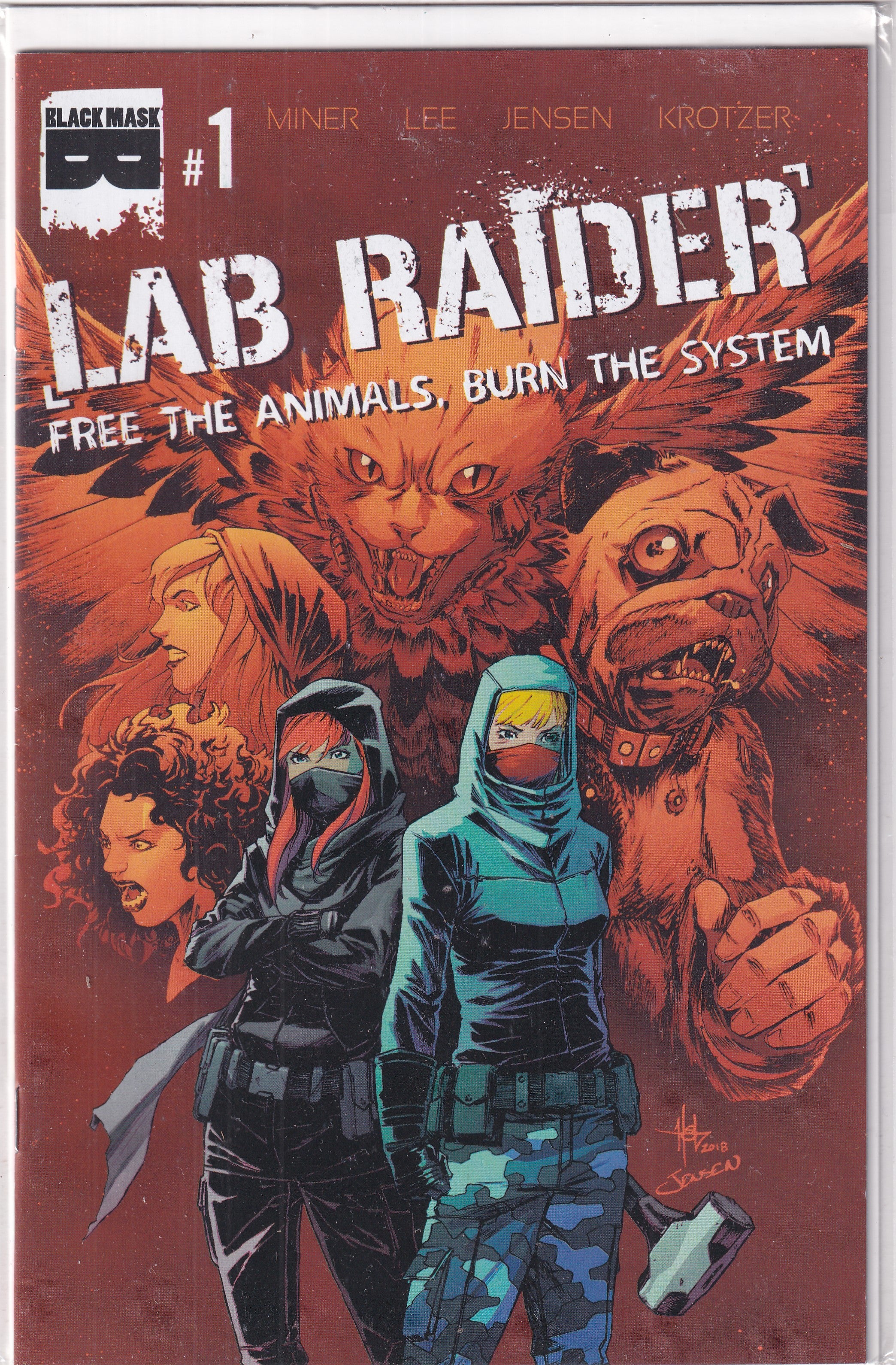 LAB RAIDER #1 - Slab City Comics 