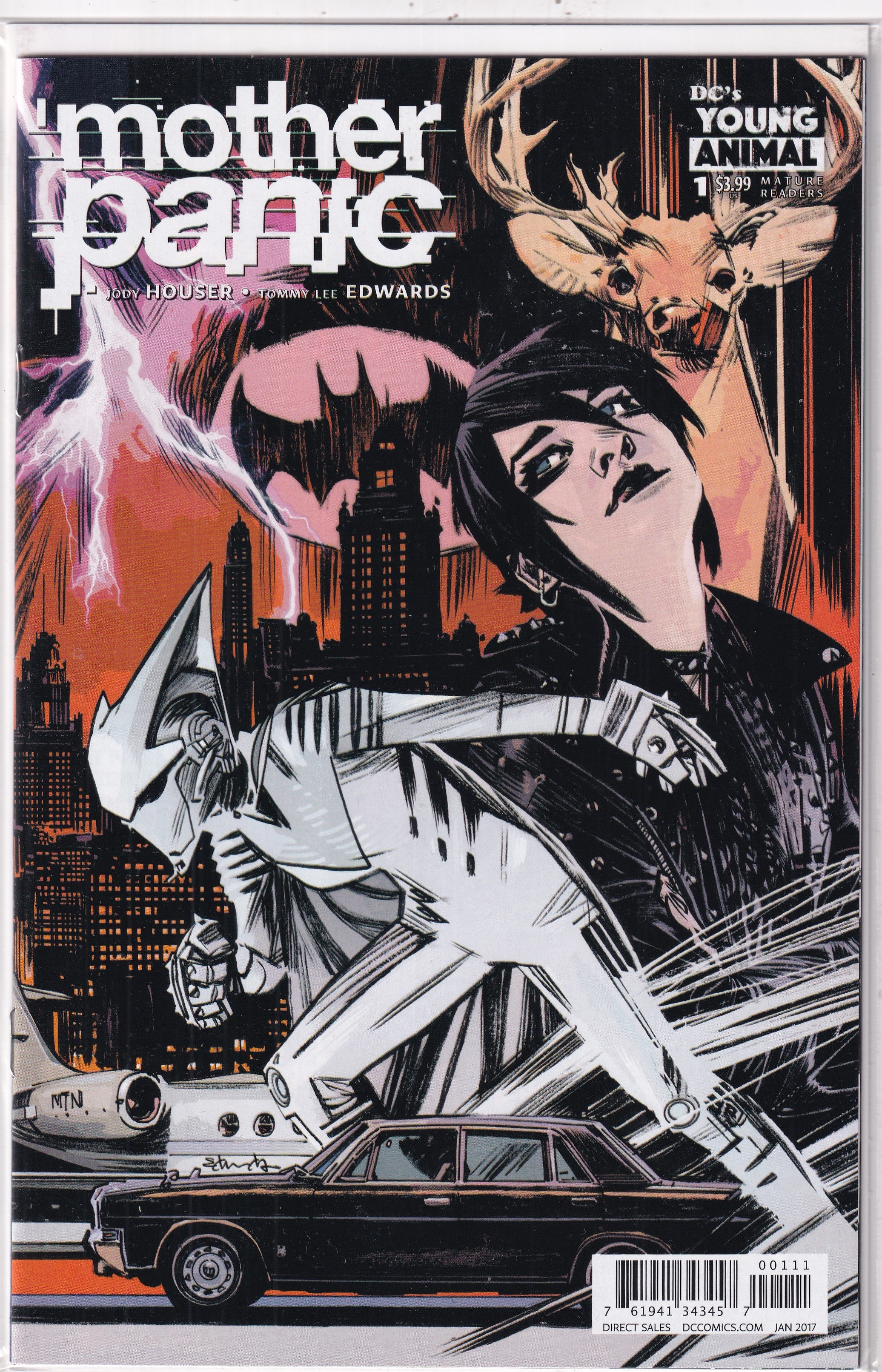 MOTHER PANIC #1 - Slab City Comics 