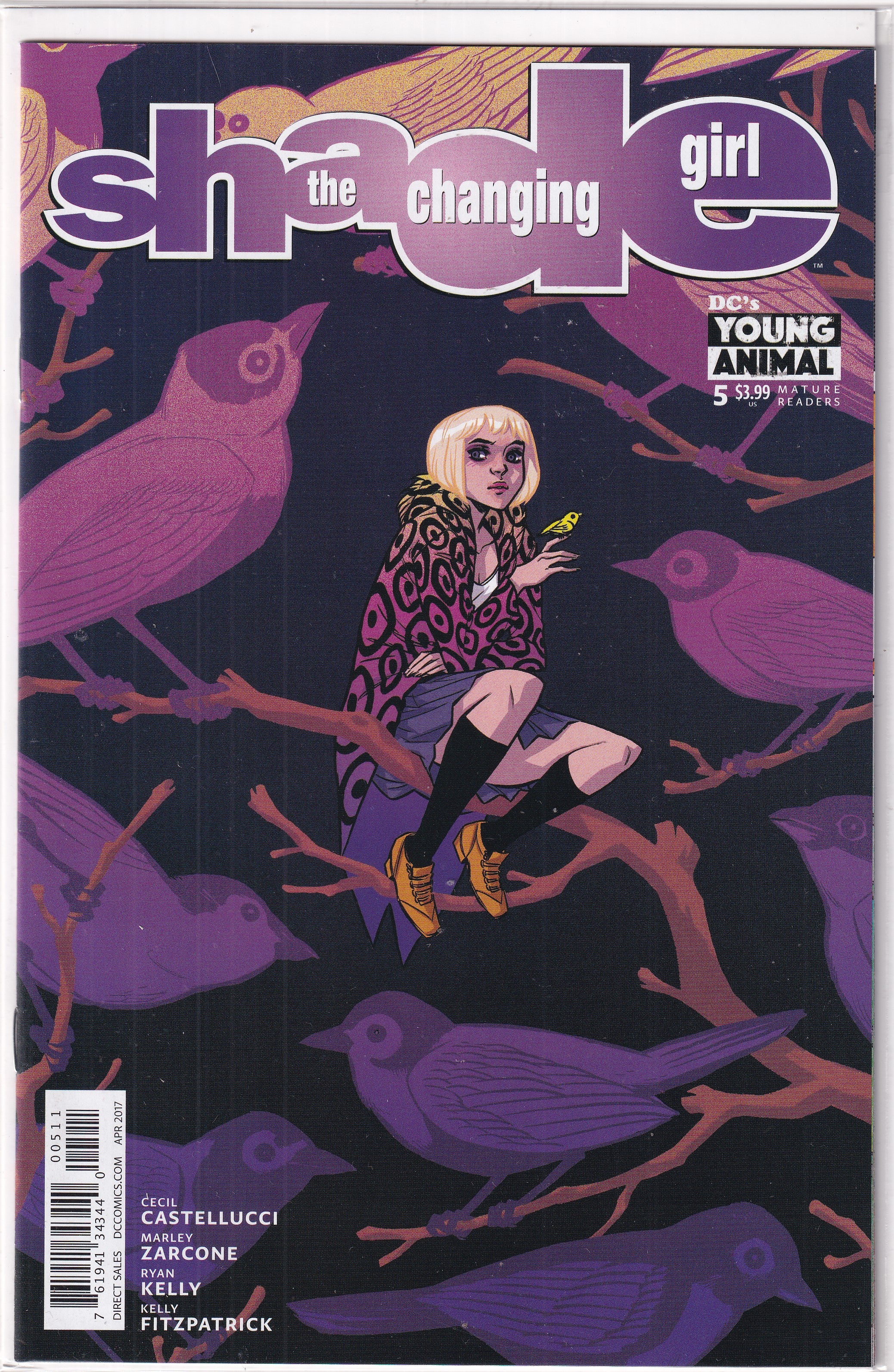 SHADE THE CHANGING GIRL #5 - Slab City Comics 