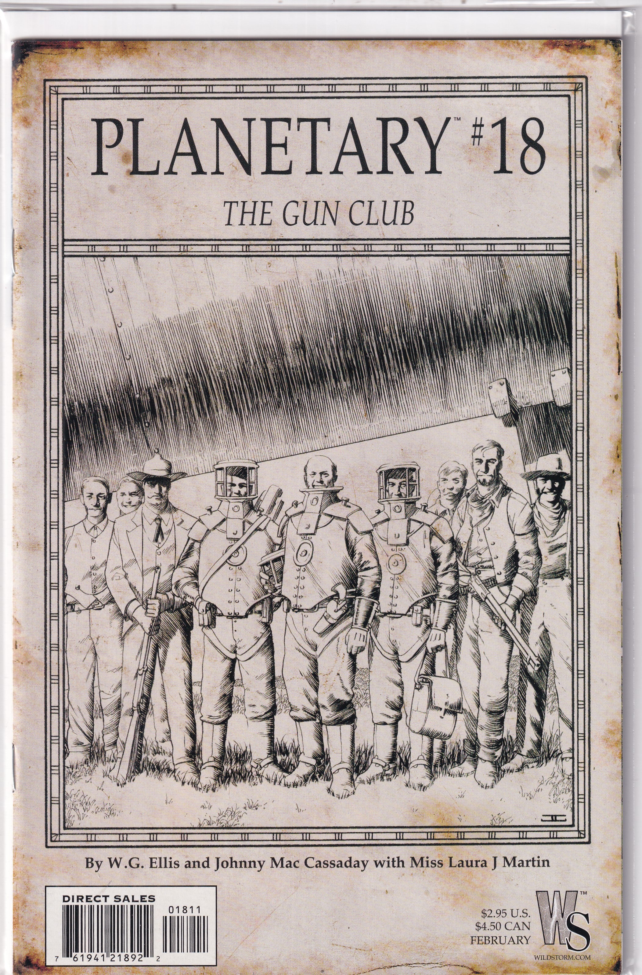 PLANETARY GUN CLUB #18 - Slab City Comics 