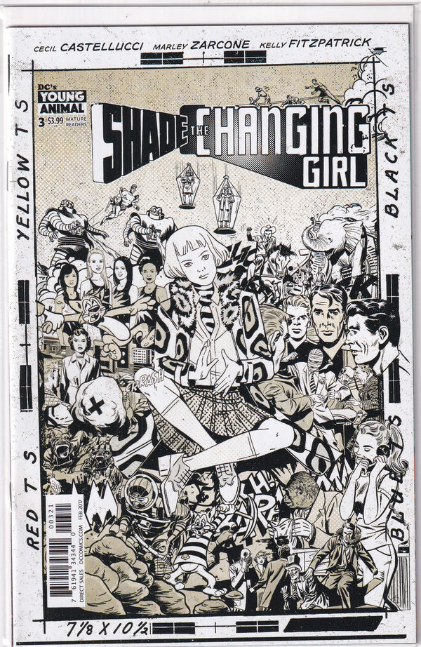 SHADE THE CHANGING GIRL #3 - Slab City Comics 