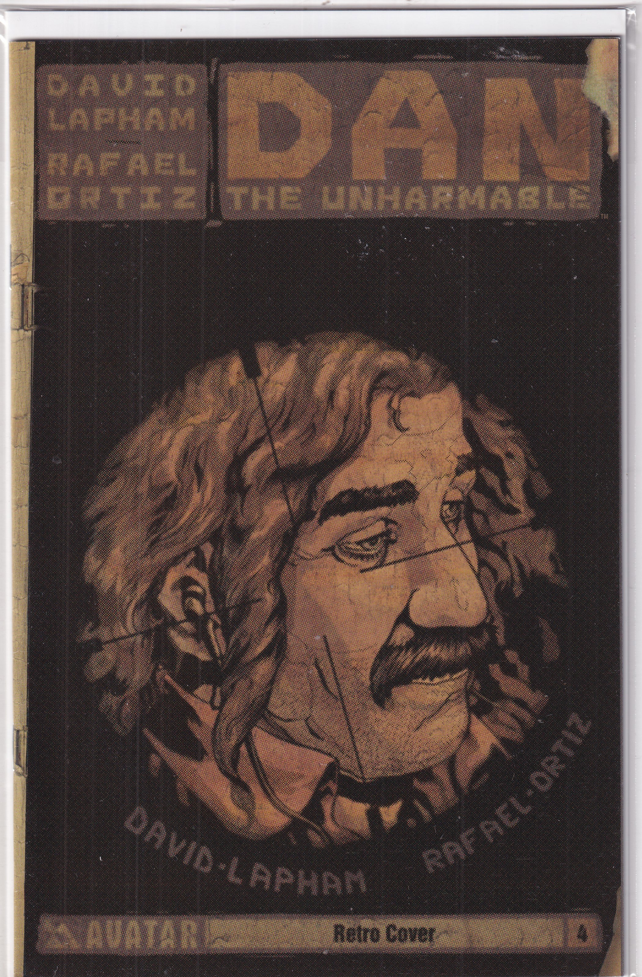 DAN THE UNHARMABLE #4 RETRO VARIANT - Slab City Comics 